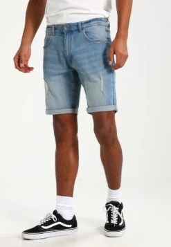 Redefined Rebel Oslo Destroy- Jeansshort - Skyway Blue