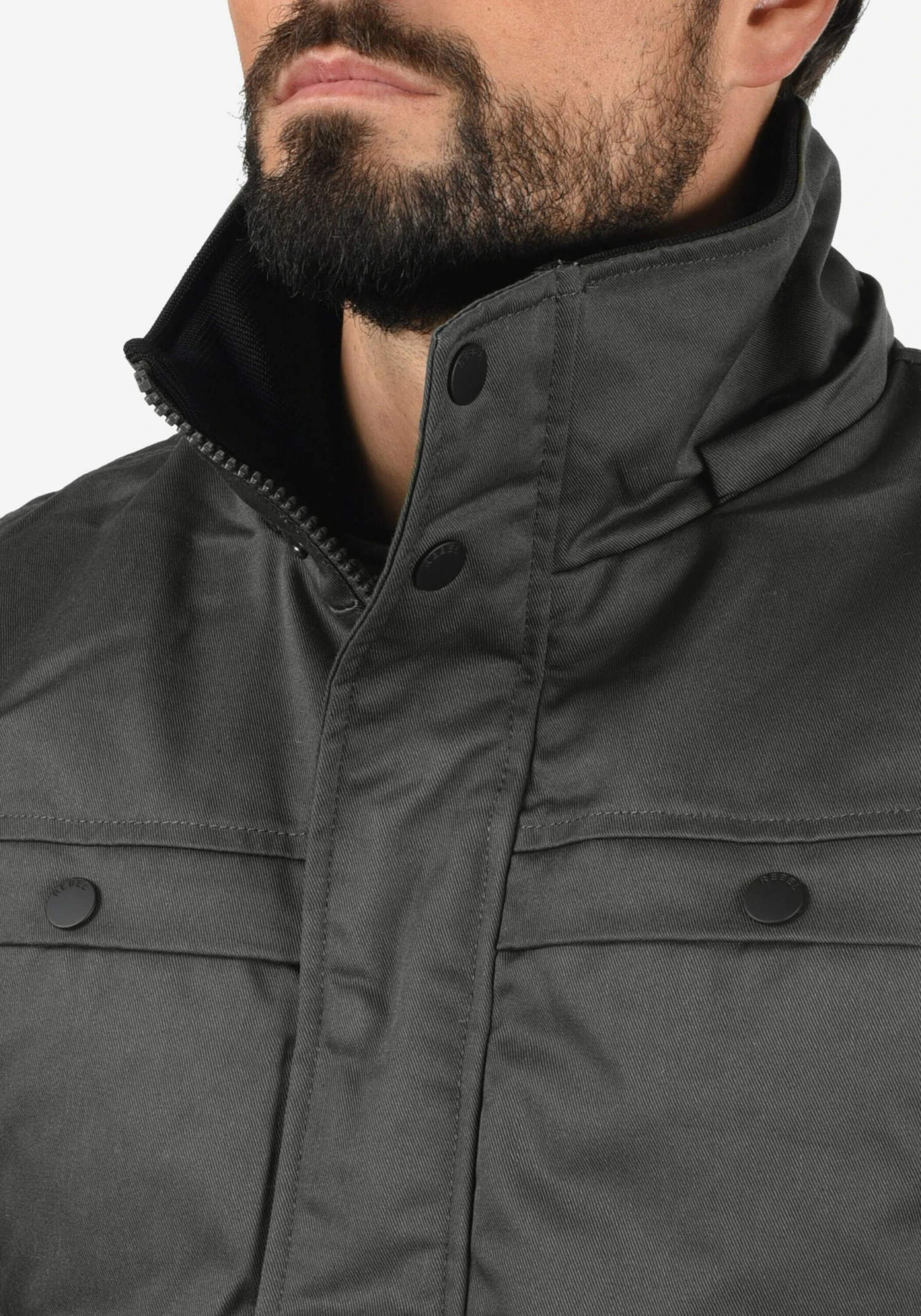 Redefined Rebel Bodywarmers Bodywarmer Mario Heren Donkergrijs - Afbeelding 5