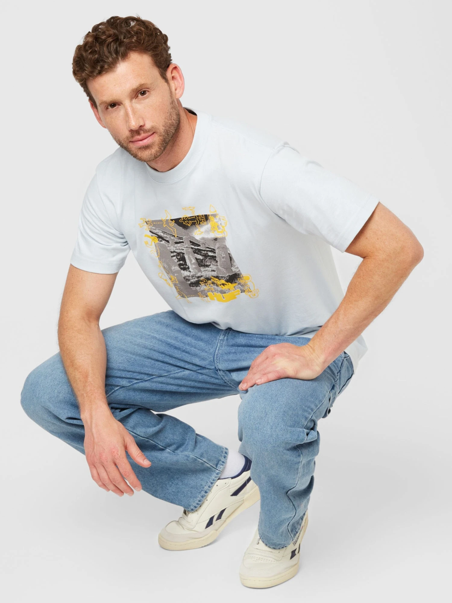 Redefined Rebel Jeans Loosefit Jeans Erland Heren Blauw - Afbeelding 5