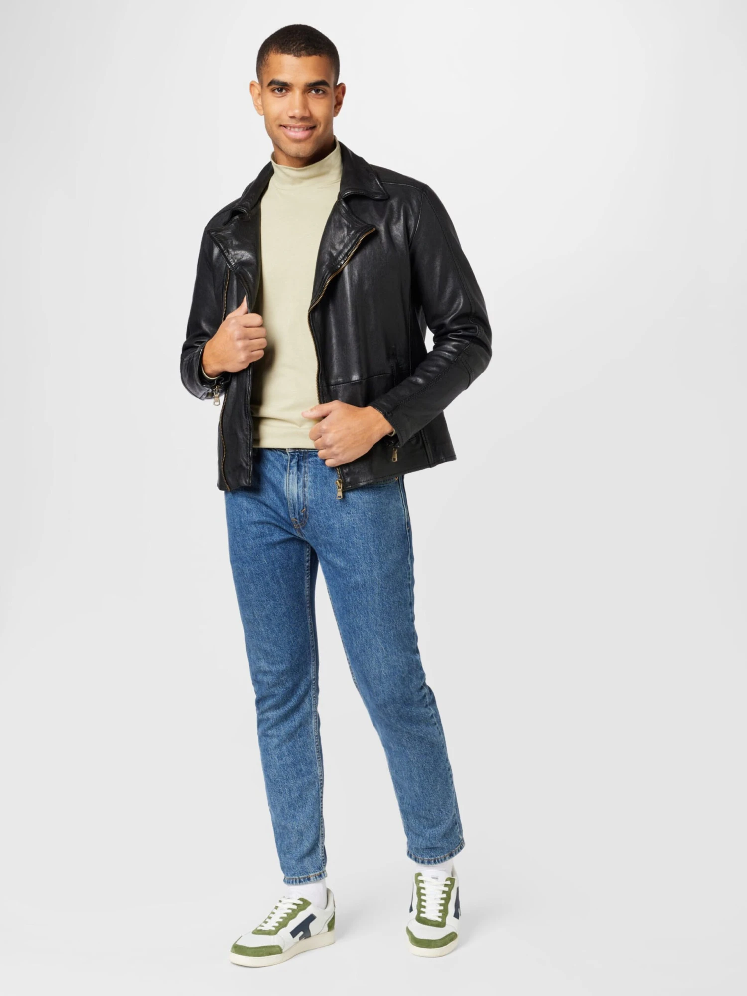 Redefined Rebel Longsleeves Shirt Daniel Heren Beige - Afbeelding 5