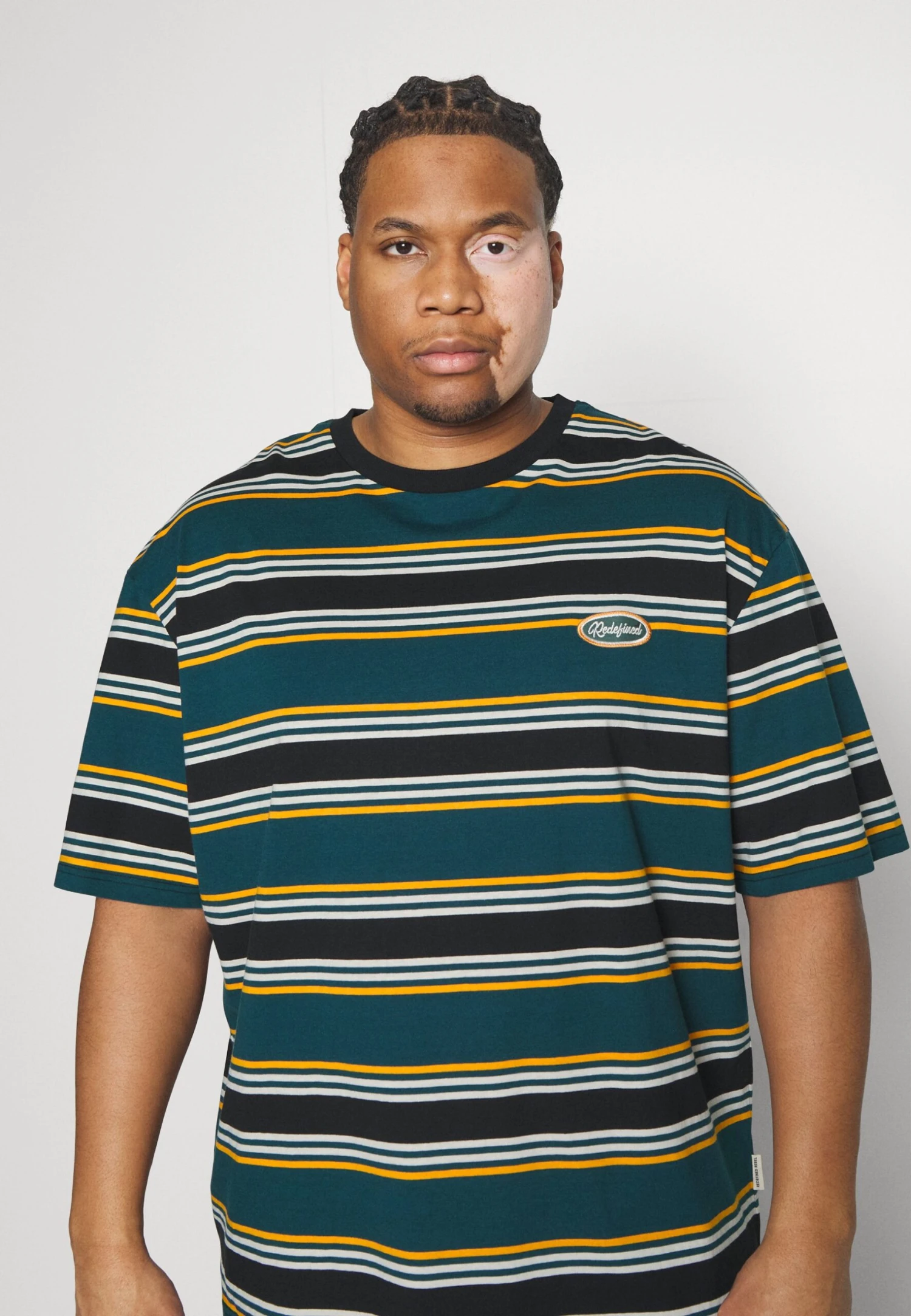 Redefined Rebel Tucker Tee - T-Shirt Print - Flame Orange - Afbeelding 4