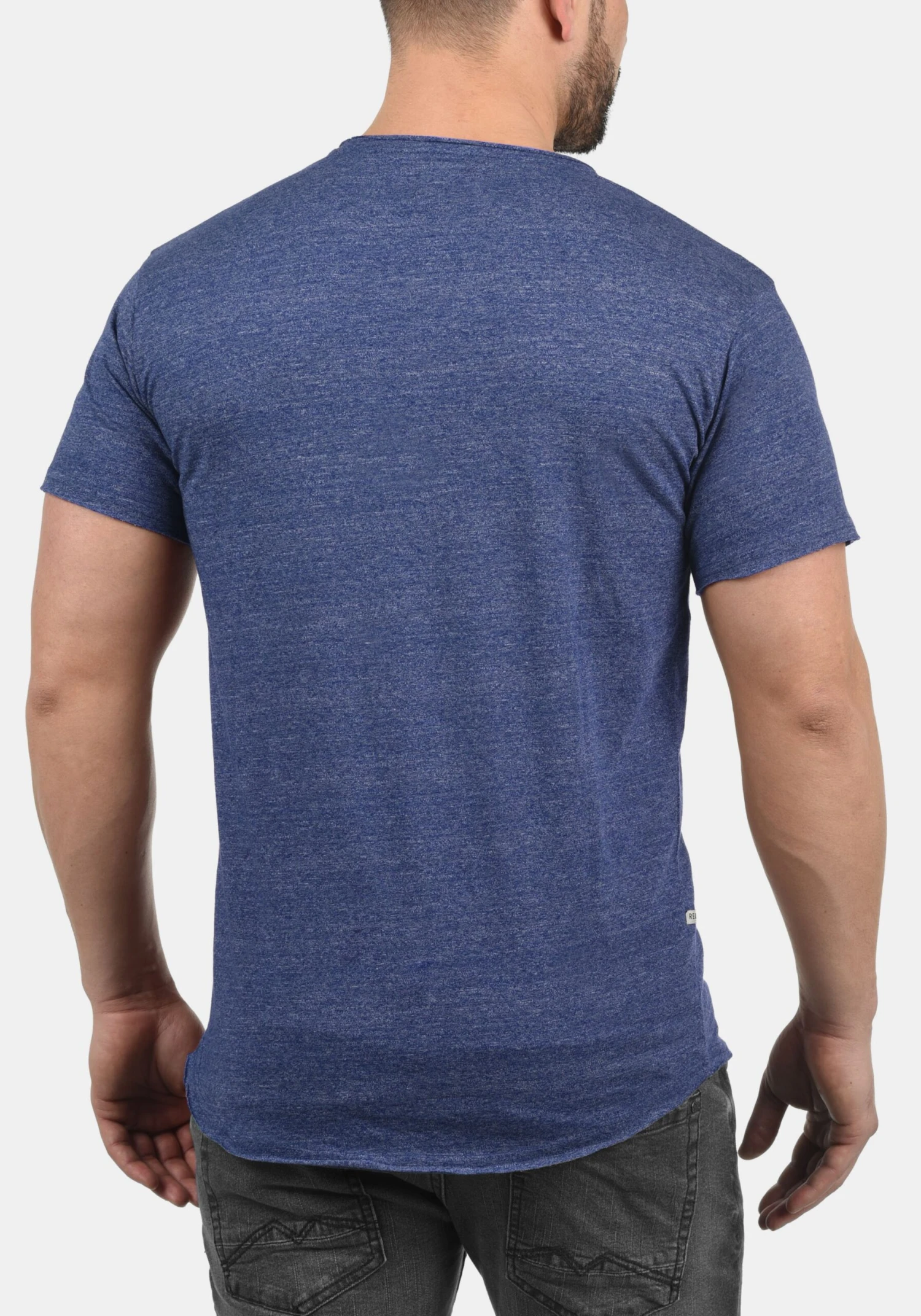 Redefined Rebel T-shirts Shirt Maxton Heren Blauw - Afbeelding 3