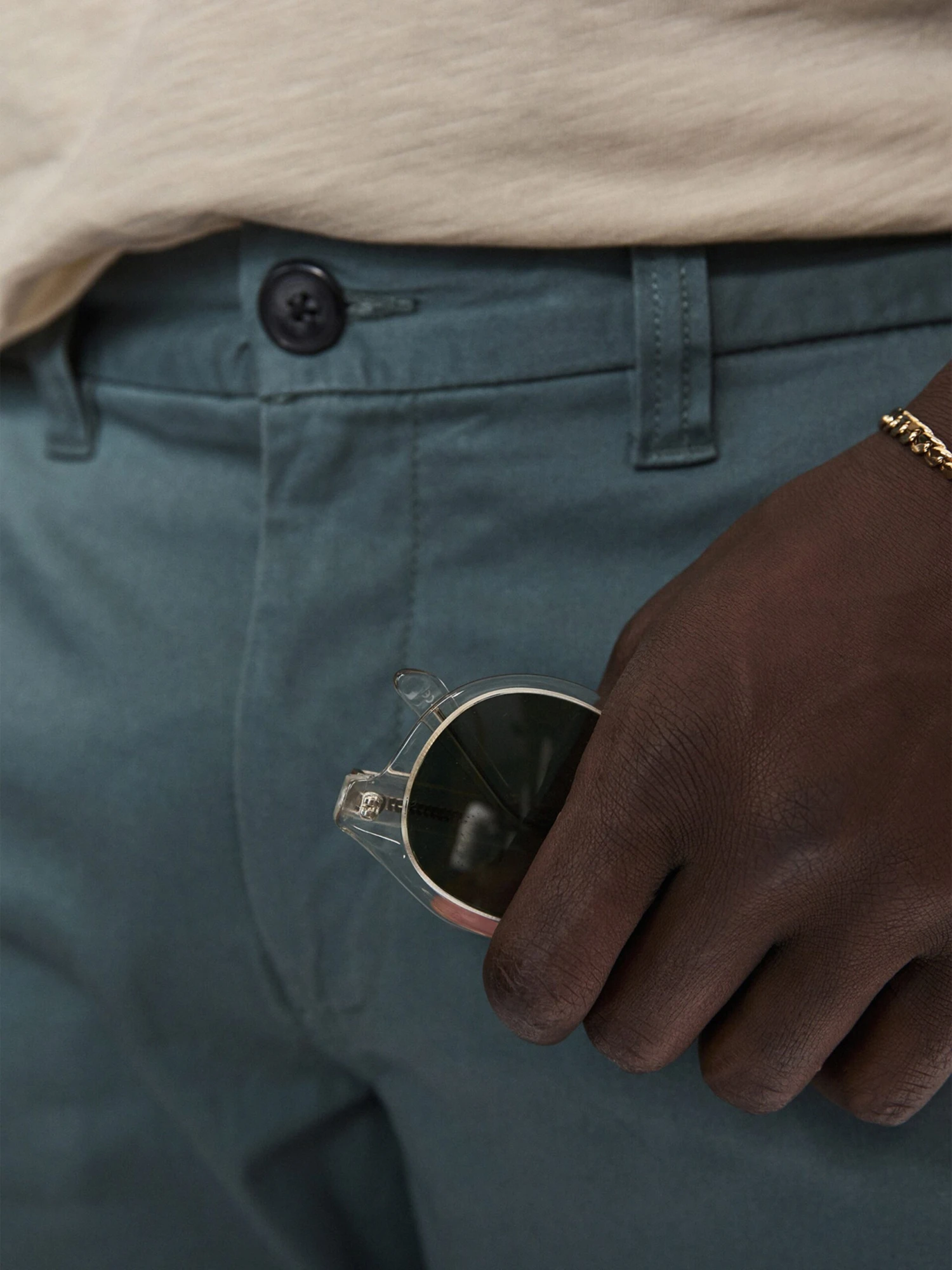 Redefined Rebel Chino Shorts Regular Chino Ethan Heren Blauw - Afbeelding 6