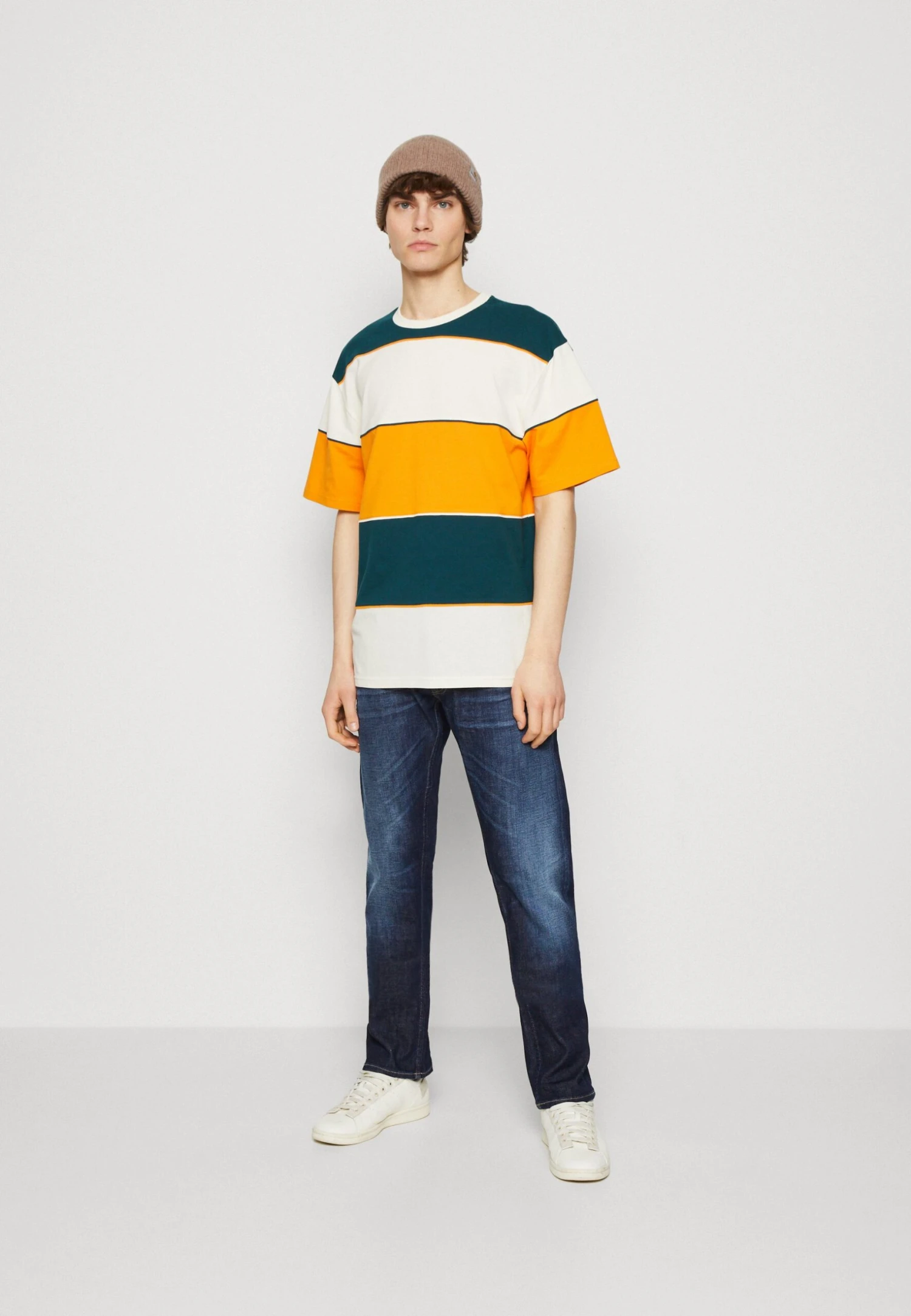 Redefined Rebel Watson Tee- T-Shirt Print - Deep Teal - Afbeelding 2