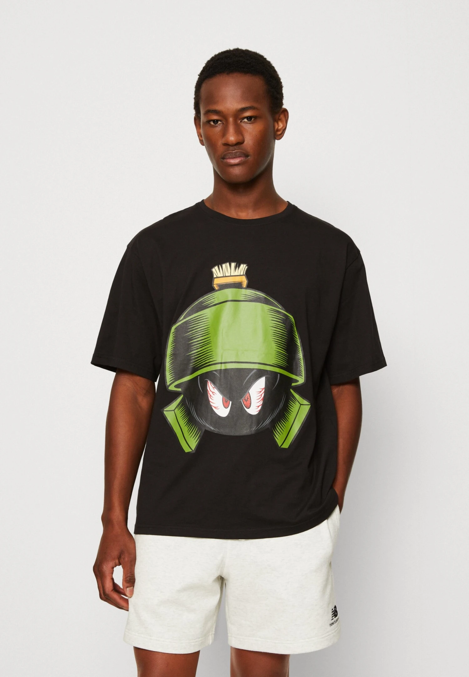 Redefined Rebel Sebastian Tee Unisex - T-Shirt Print - Black