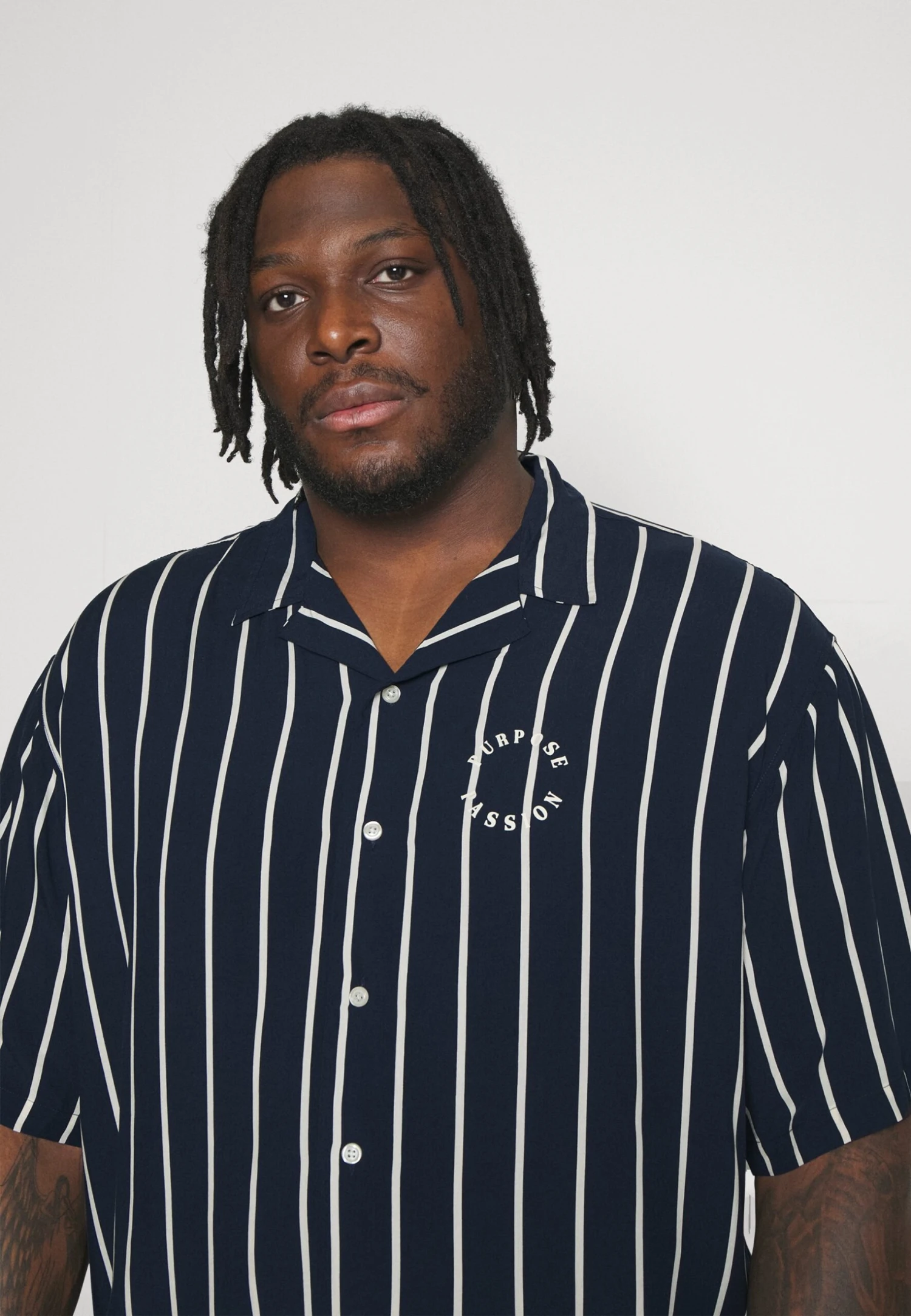 Redefined Rebel Louie Plus - Overhemd - Navy Blazer - Afbeelding 4