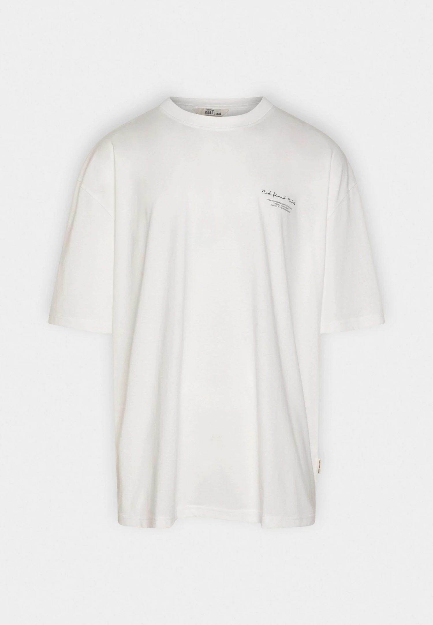 Redefined Rebel Rrraymond Tee Plus - T-Shirt Print - Pristine - Afbeelding 4