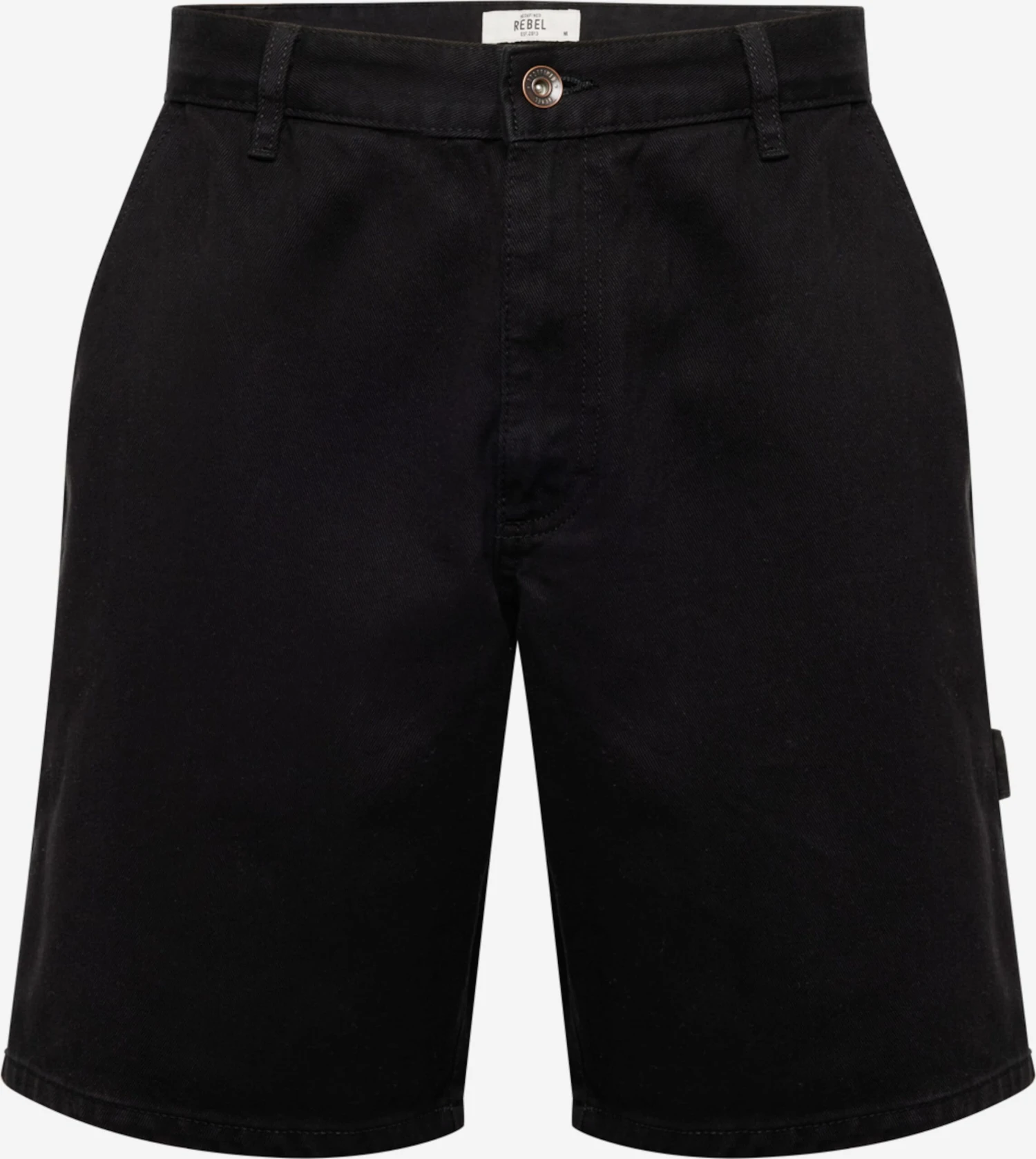 Redefined Rebel Cargo Shorts Regular Cargobroek Marcelo Heren Zwart