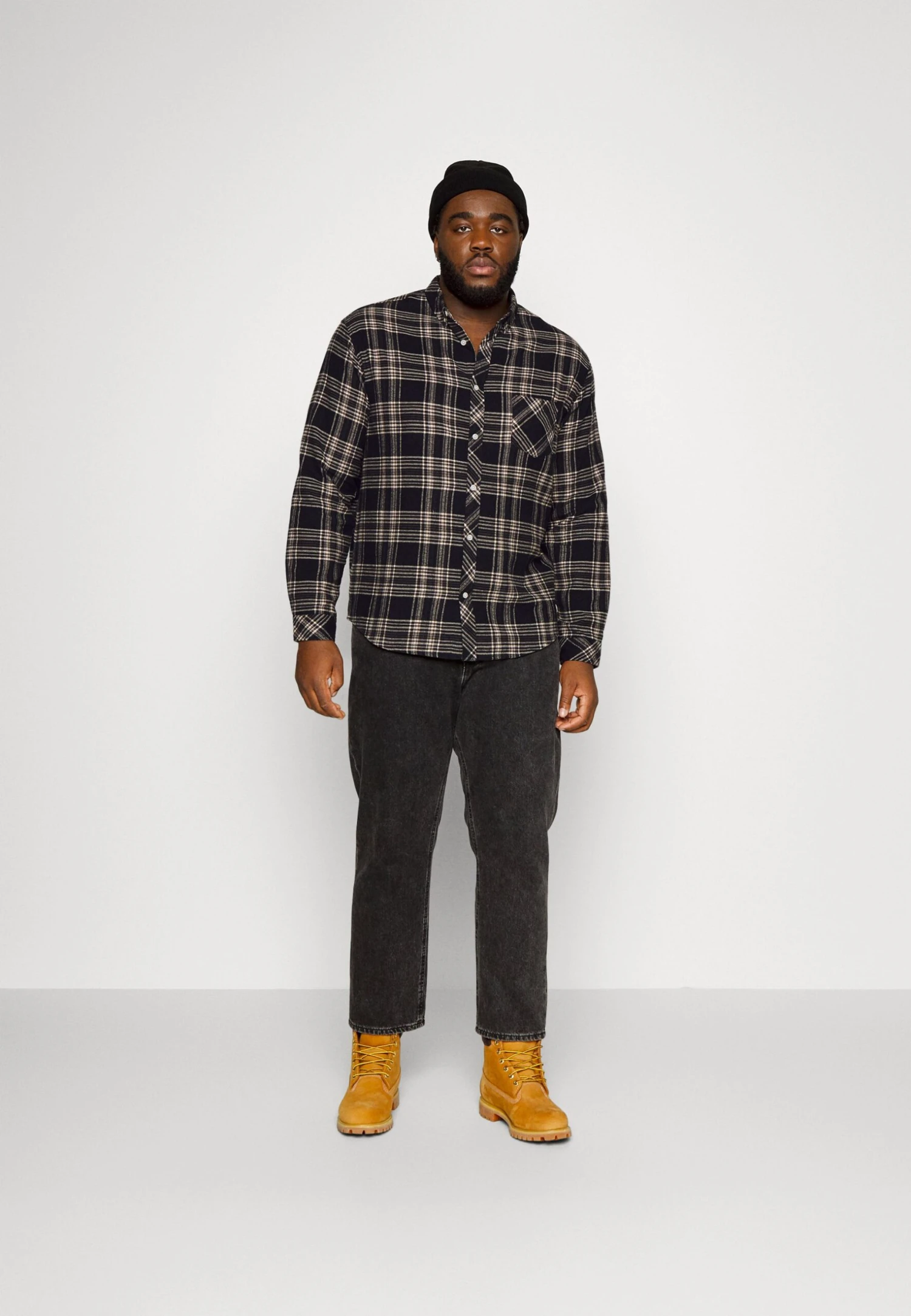 Redefined Rebel Houston Plus - Overhemd - Dark Grey - Afbeelding 2