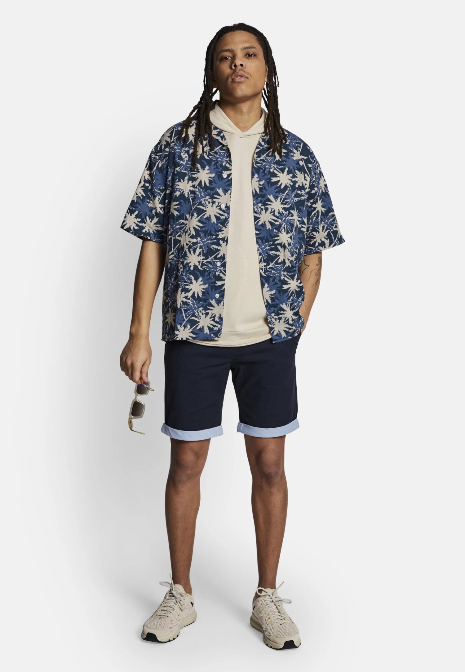 Redefined Rebel Myles - Shorts - Navy - Afbeelding 2