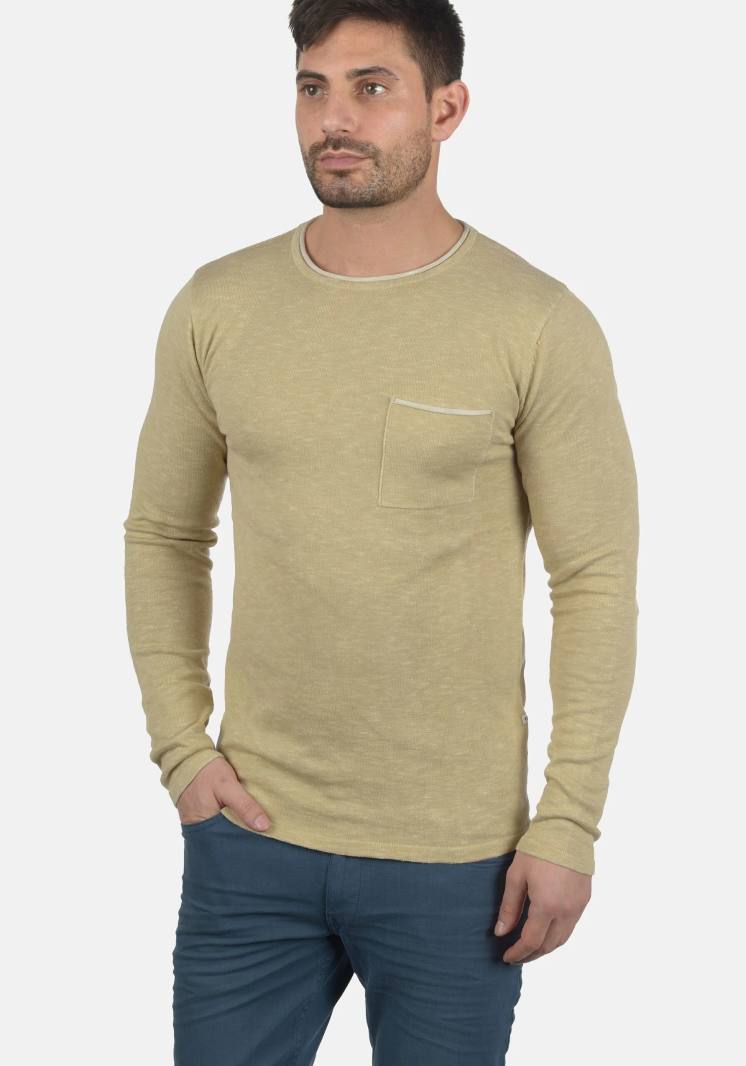 Redefined Rebel Crewneck Truien Trui Maverick Heren Beige - Afbeelding 2