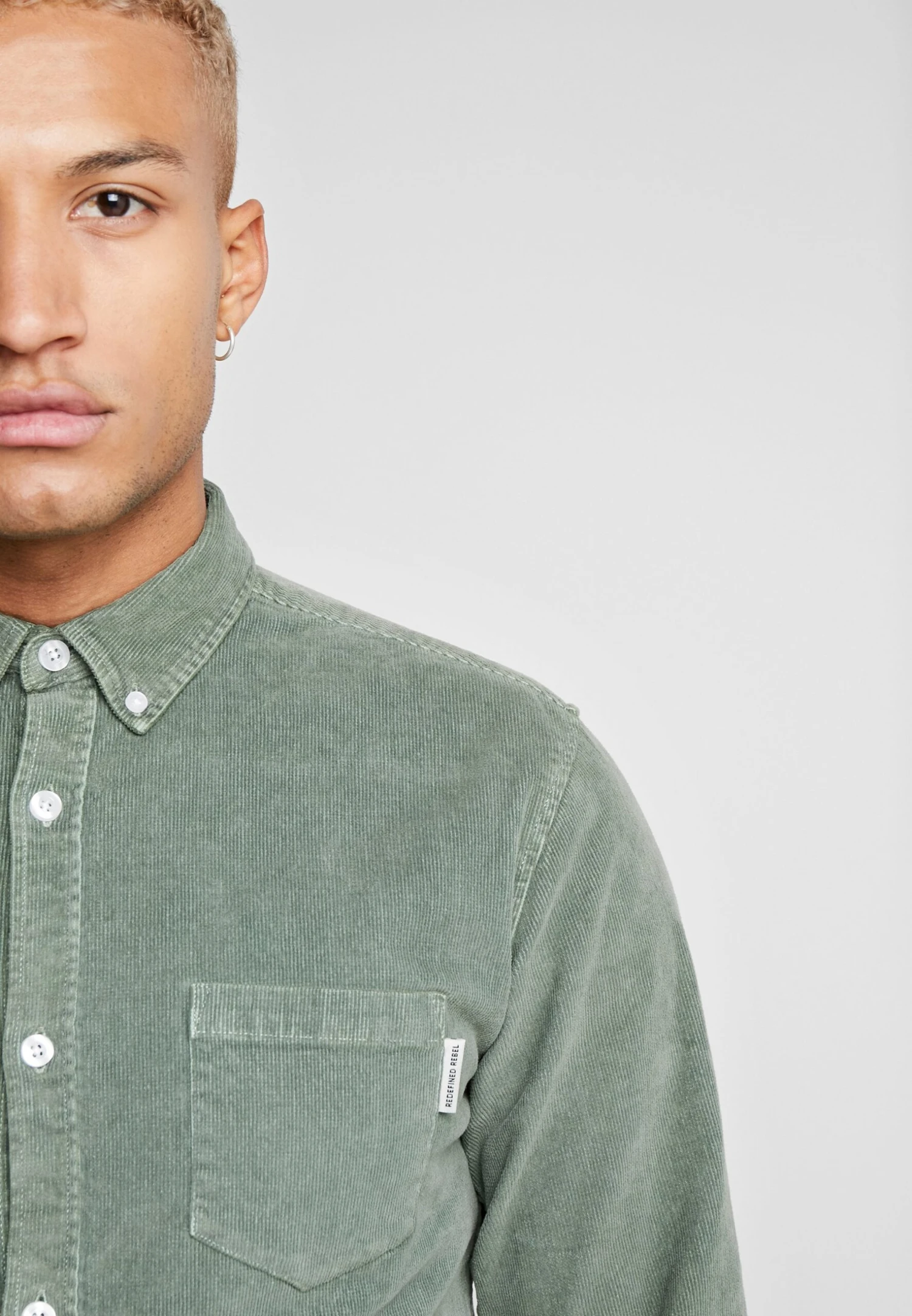 Redefined Rebel Rrpark- Overhemd - Duck Green - Afbeelding 6