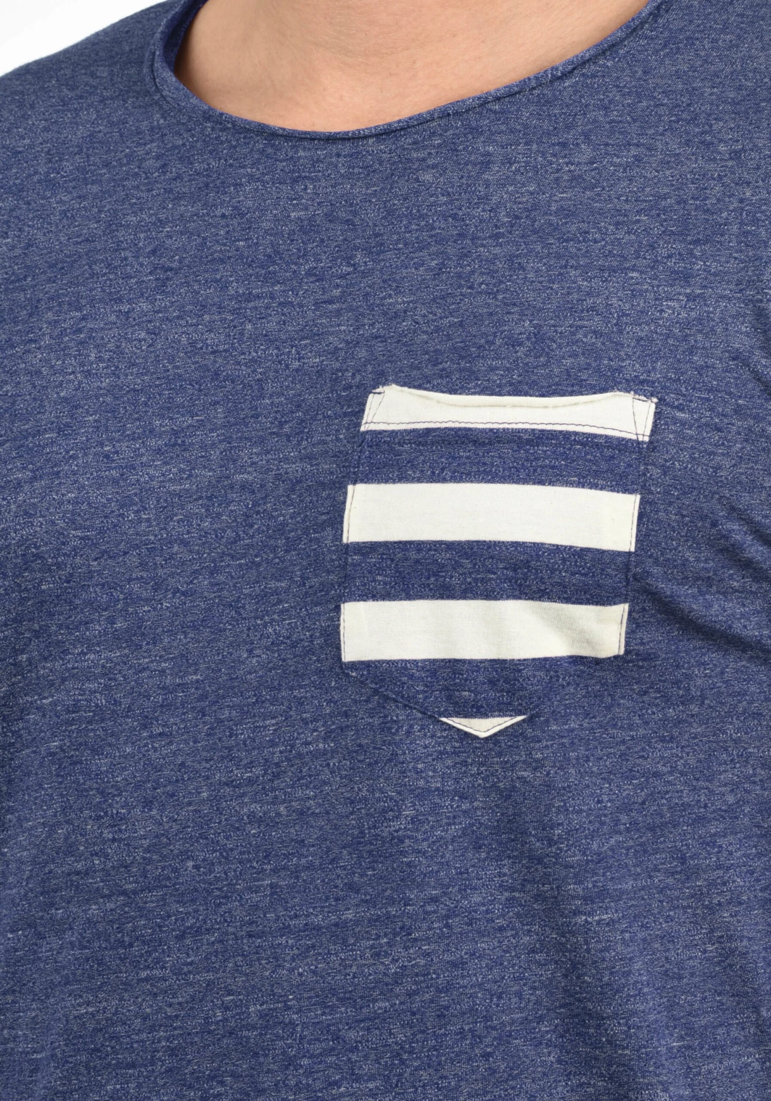 Redefined Rebel T-shirts Shirt Maxton Heren Blauw - Afbeelding 4