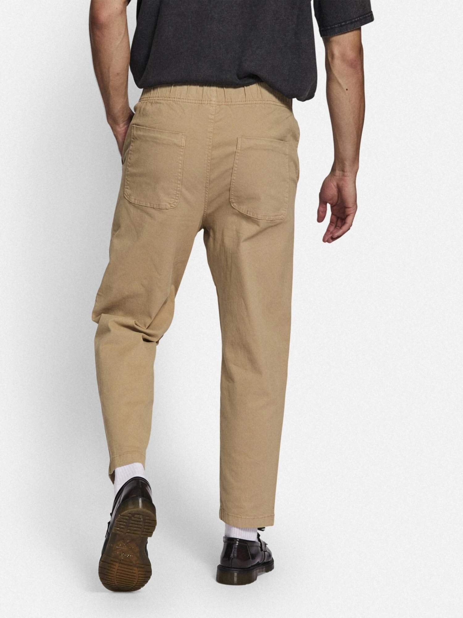 Redefined Rebel Pantalons Loosefit Broek Arian Heren Lichtbruin - Afbeelding 4