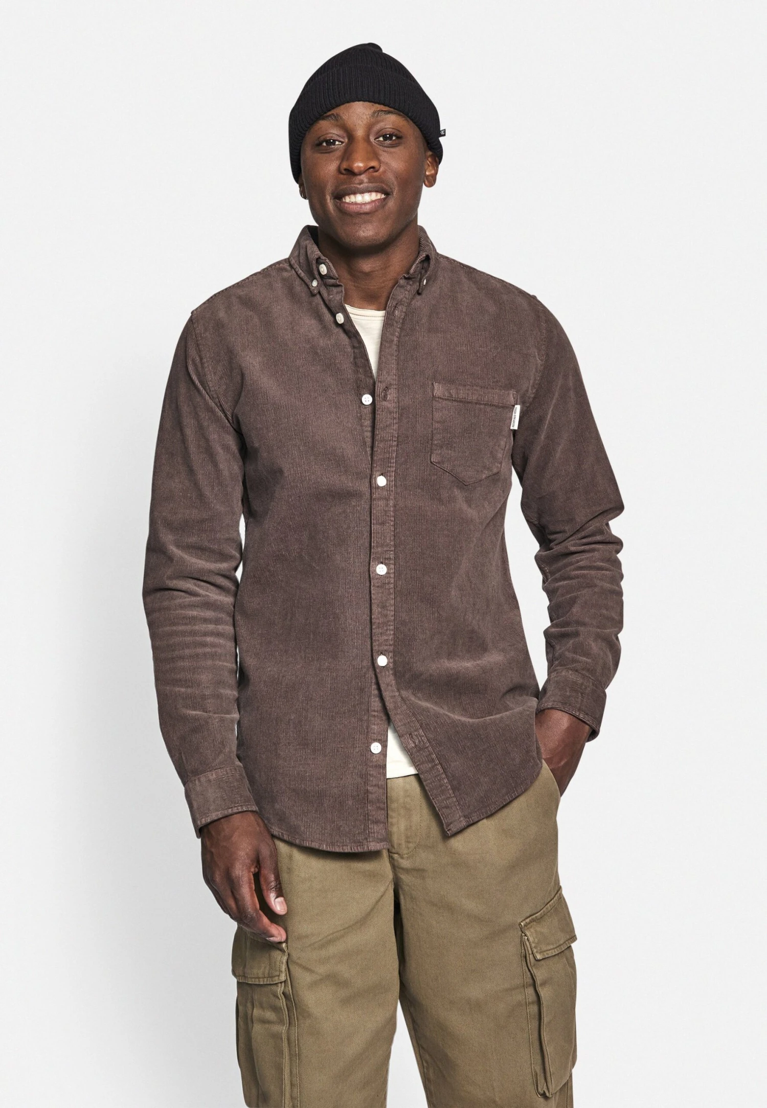 Redefined Rebel Rrpark- Overhemd - Chocolate Brown