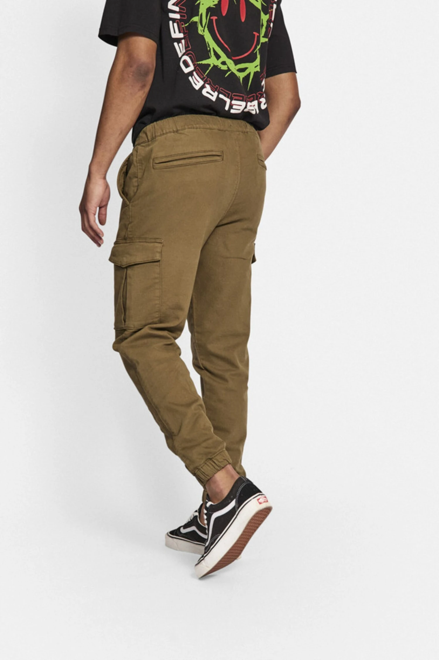 Redefined Rebel Cargobroeken Tapered Cargobroek Lennon Heren Olijfgroen - Afbeelding 3