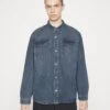 Redefined Rebel Overshirt Plus - Overhemd - Light Blue