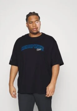 Redefined Rebel Keaton Tee- T-Shirt Print - Black