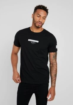 Redefined Rebel Rrguti Tee - T-Shirt Print - Black