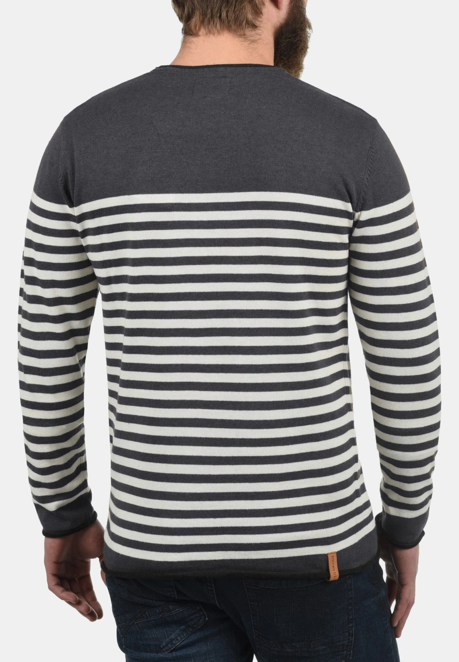 Redefined Rebel Mannix - Sweater - Light Grey - Afbeelding 2