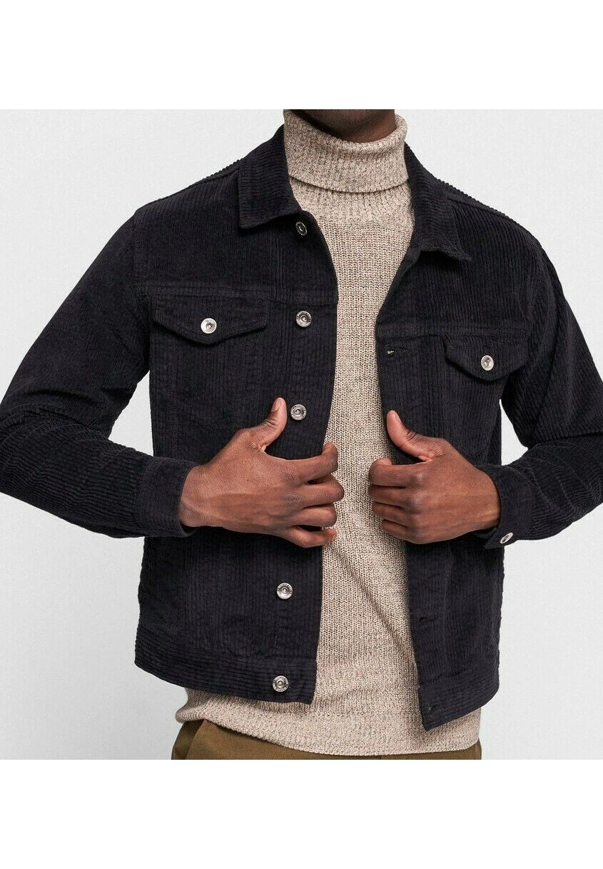 Redefined Rebel Rrnoah Corduroy- Lichte Jas - Black - Afbeelding 2