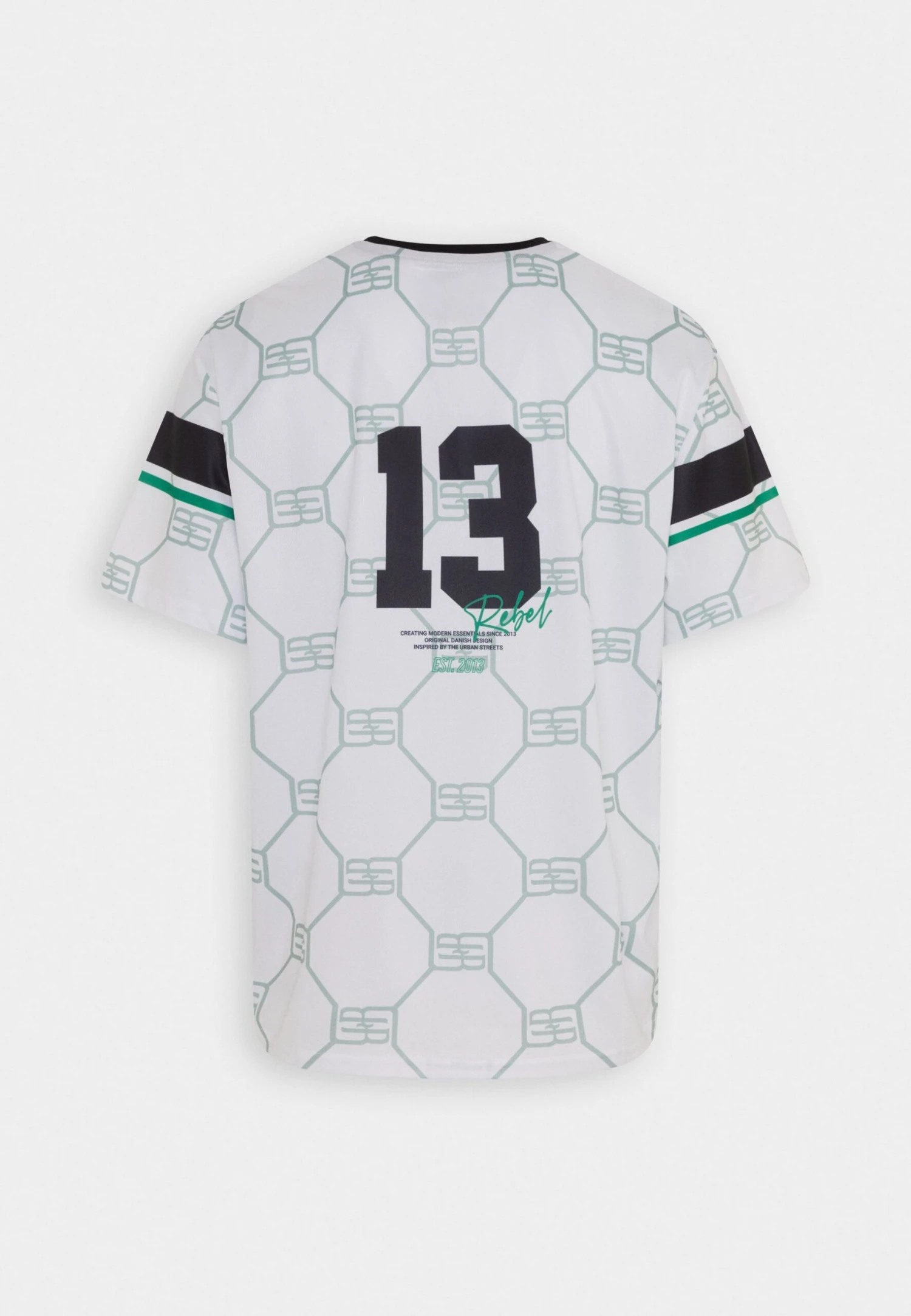 Redefined Rebel Sack Tee - T-Shirt Print - White Crazy - Afbeelding 6