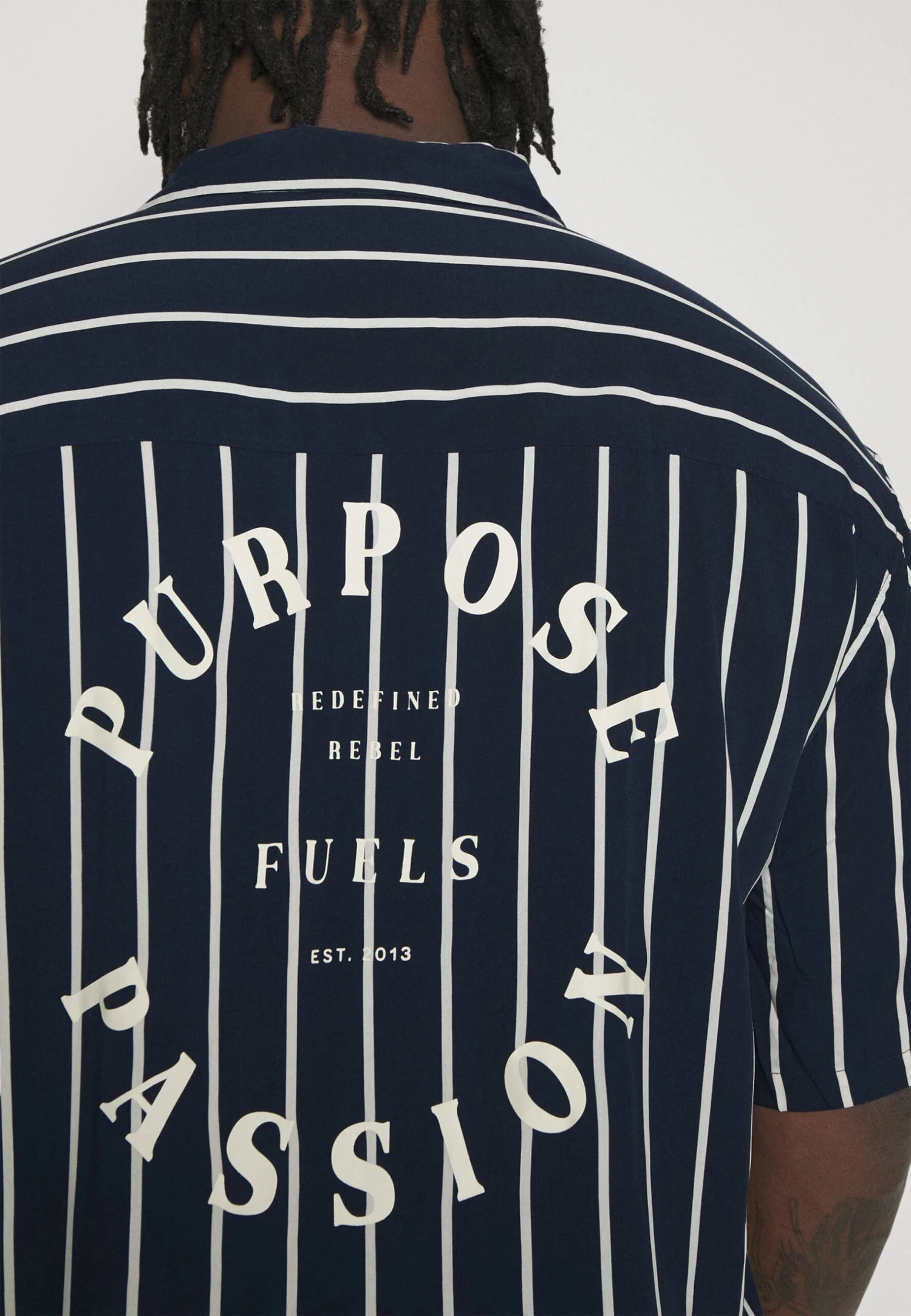 Redefined Rebel Louie Plus - Overhemd - Navy Blazer - Afbeelding 6