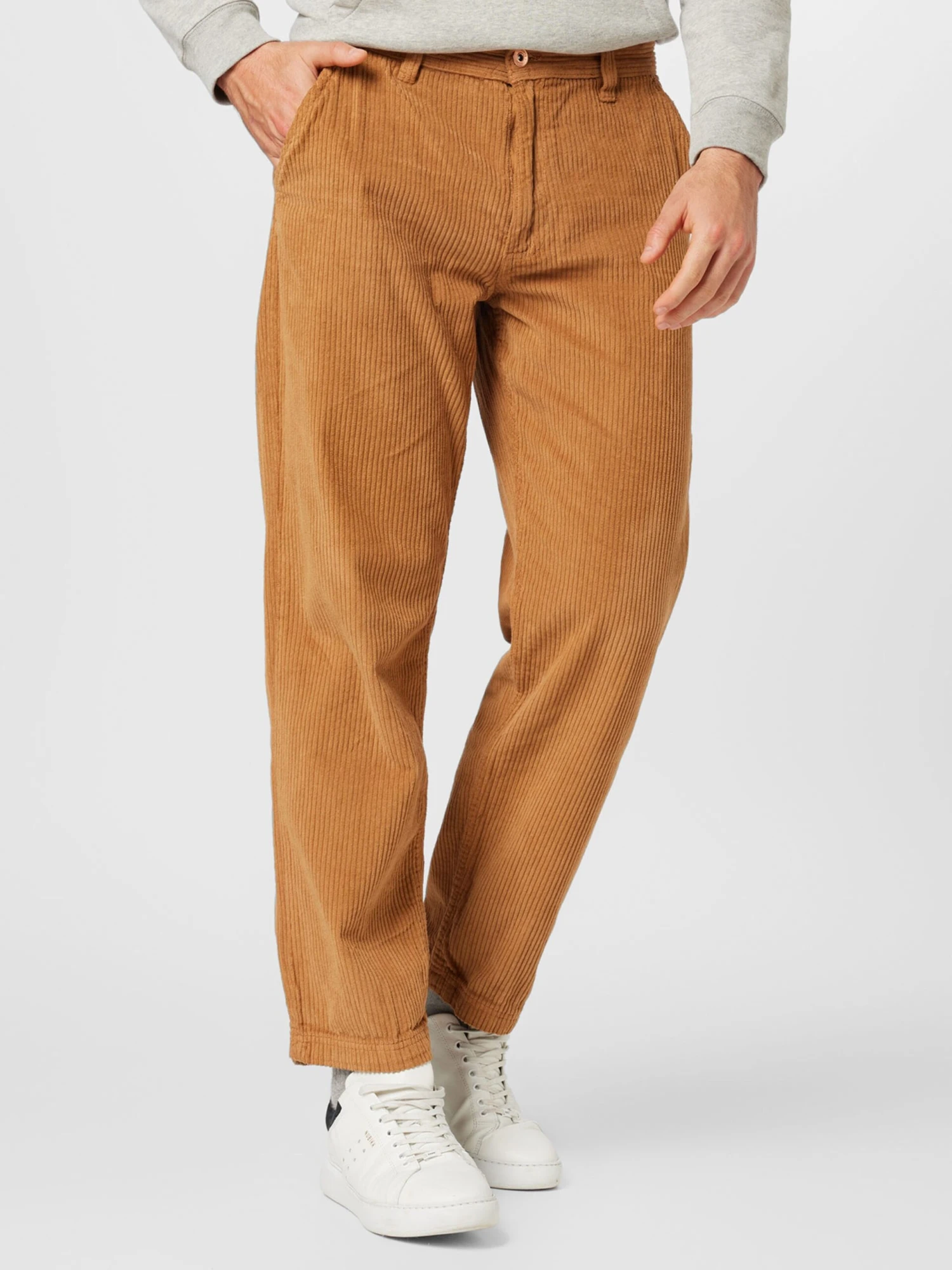 Redefined Rebel Pantalons Regular Broek Malik Heren Cognac - Afbeelding 3