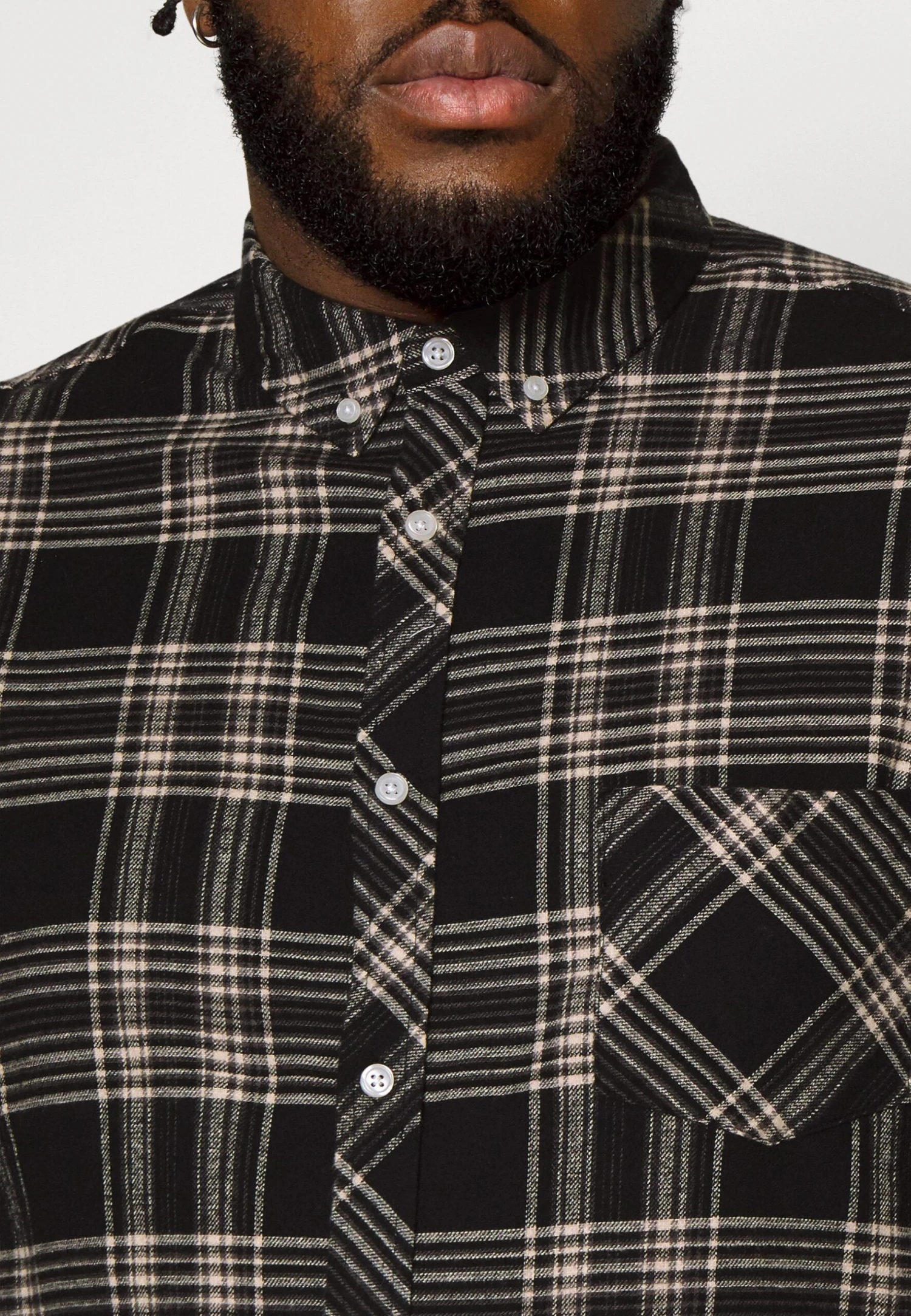 Redefined Rebel Houston Plus - Overhemd - Dark Grey - Afbeelding 5