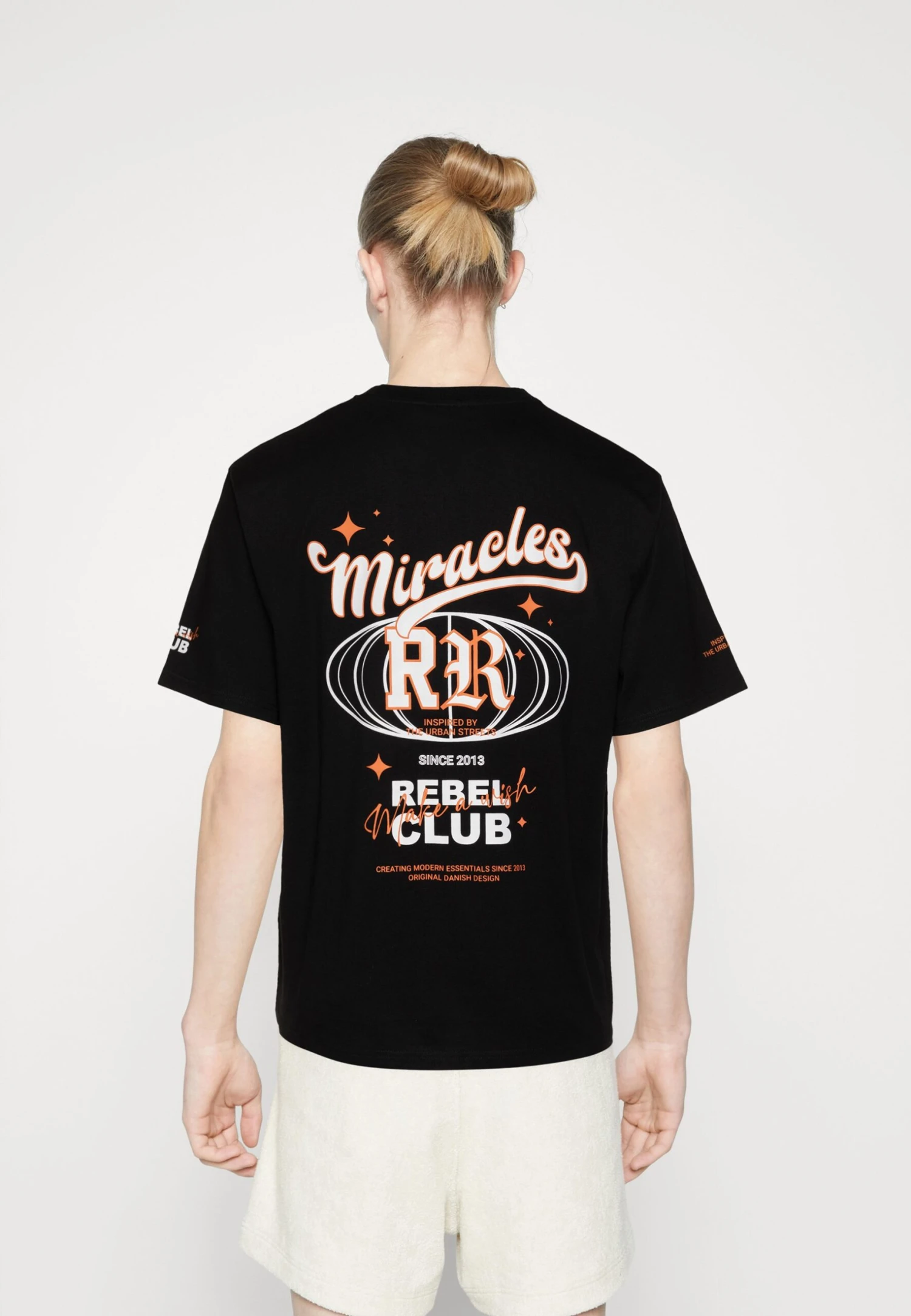 Redefined Rebel Rrscott Tee - T-Shirt Print - Black - Afbeelding 3