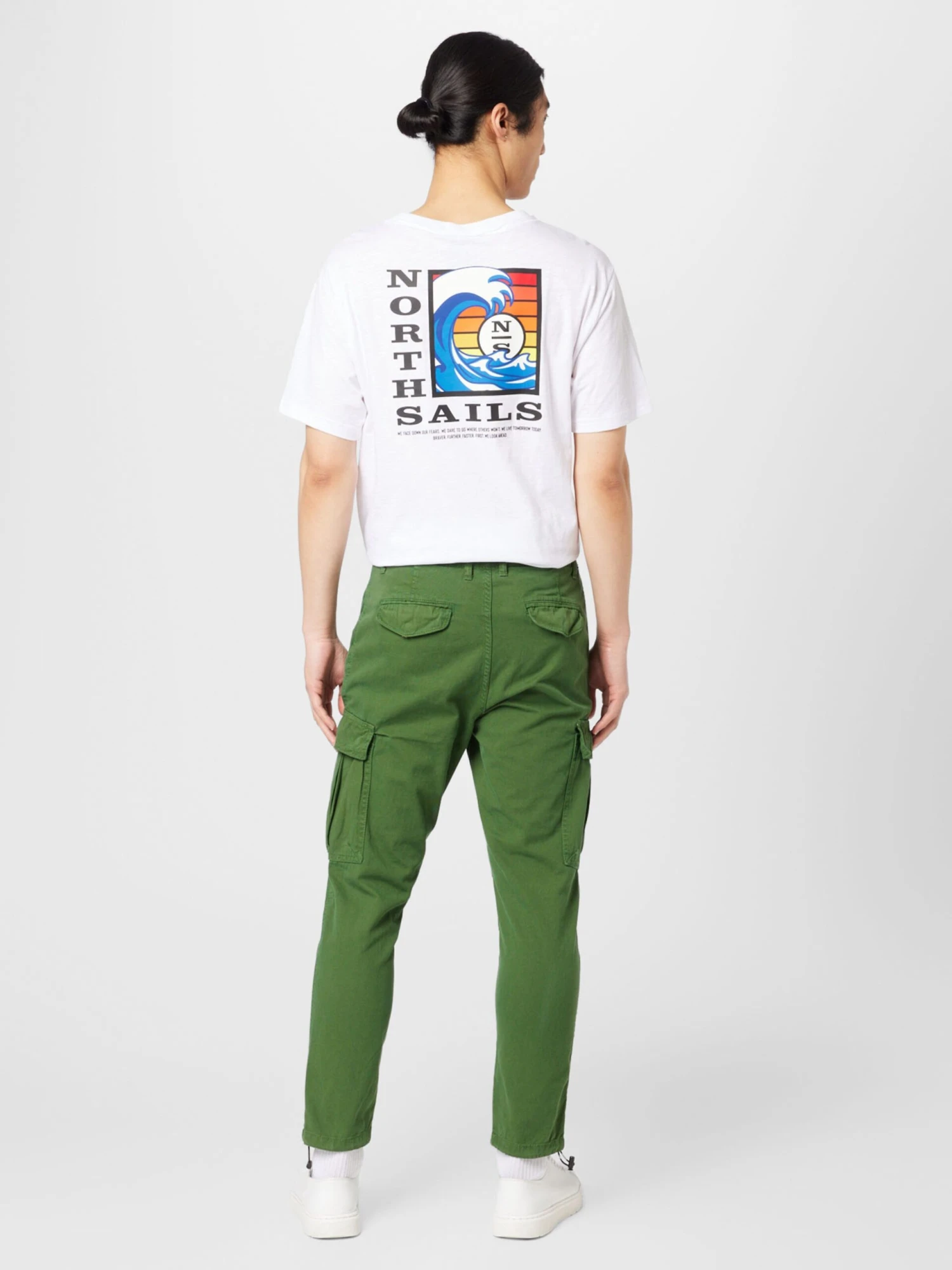 Redefined Rebel Cargobroeken Regular Cargobroek Jolan Heren Groen - Afbeelding 4