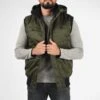 Redefined Rebel Mario - Bodywarmer - Dark Olive
