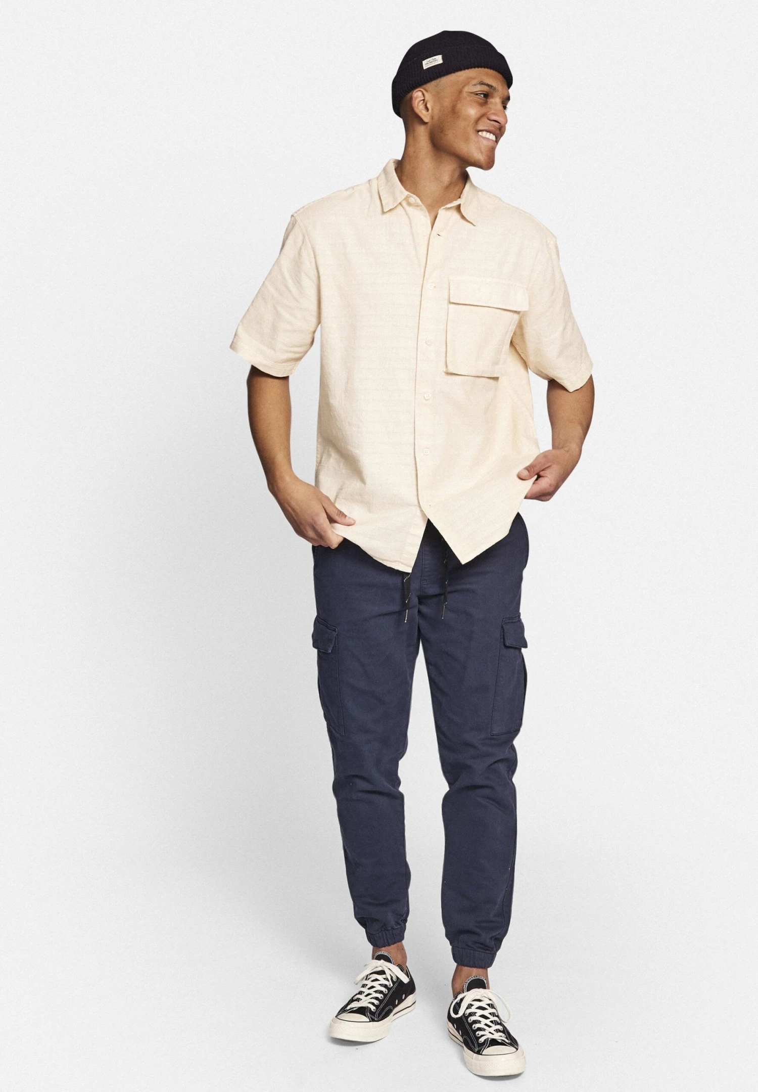 Redefined Rebel Rrlennon - Cargobroek - Dark Navy - Afbeelding 2