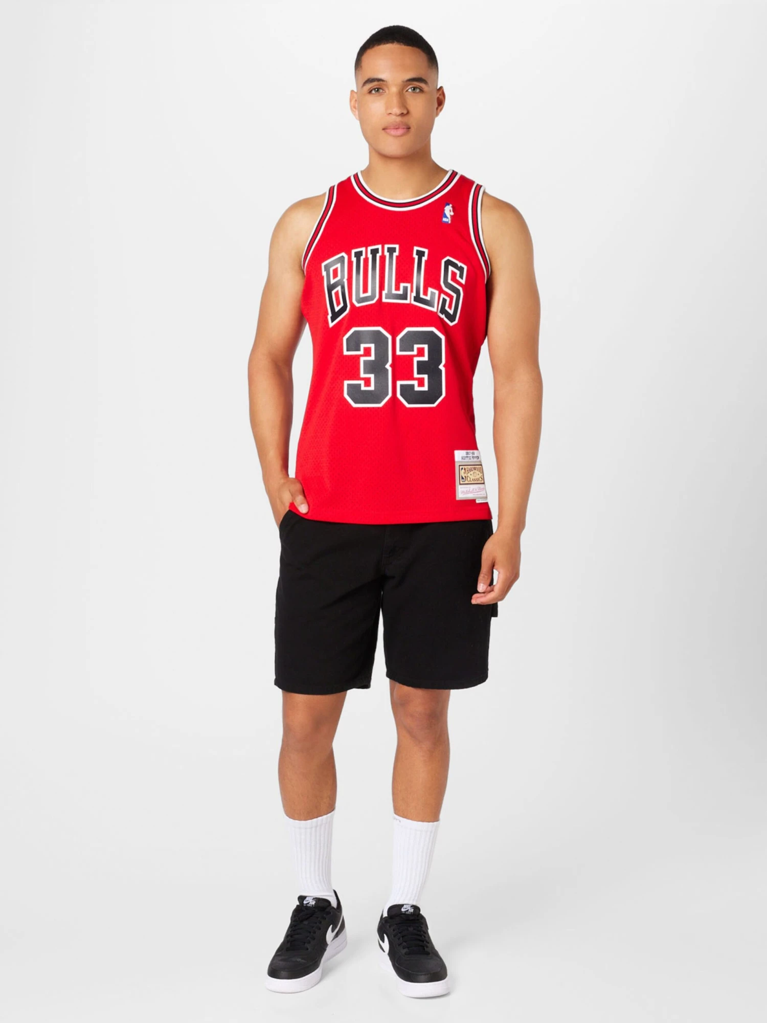 Redefined Rebel Cargo Shorts Regular Cargobroek Marcelo Heren Zwart - Afbeelding 5