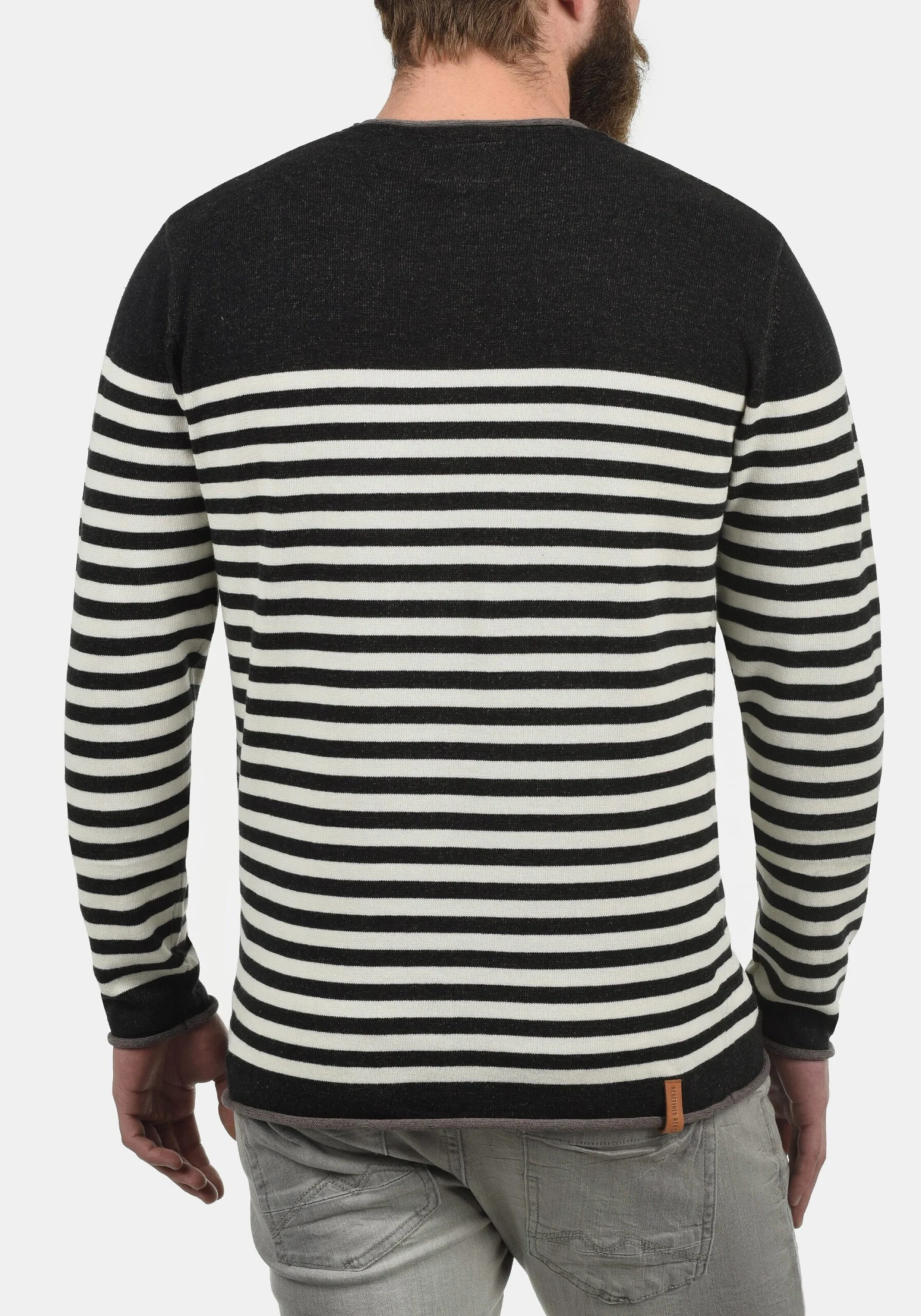 Redefined Rebel Crewneck Truien Trui Mannix Heren Zwart - Afbeelding 3