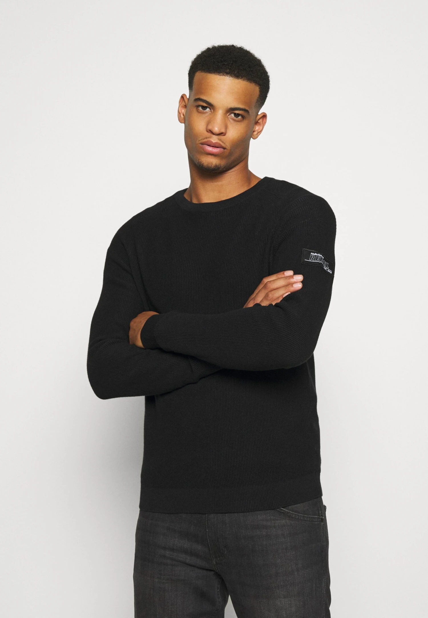 Redefined Rebel Bear - Trui - Black