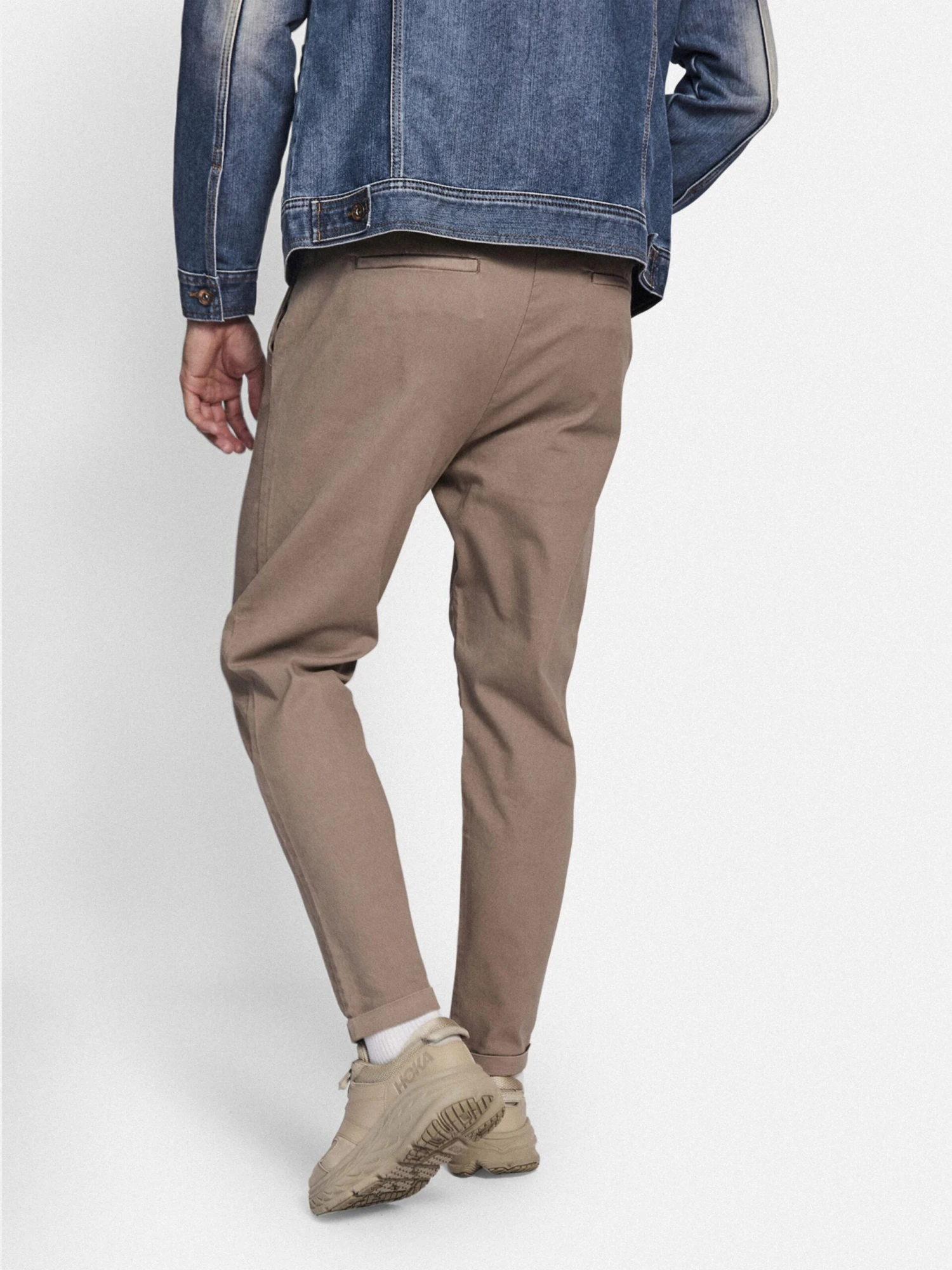 Redefined Rebel Pantalons Regular Bandplooibroek Jacko Heren Kastanjebruin - Afbeelding 4