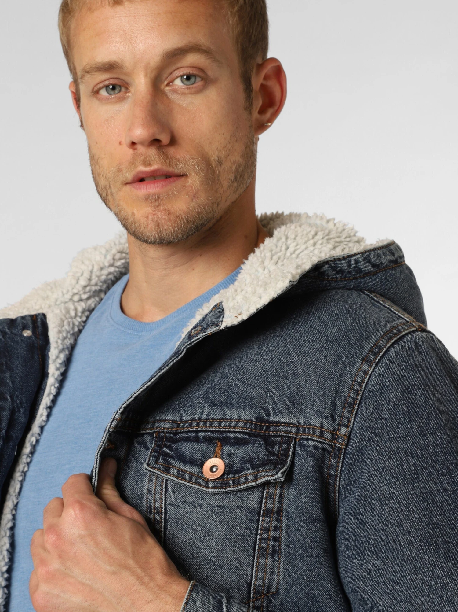 Redefined Rebel Spijkerjassen Tussenjas Reid Heren Blauw - Afbeelding 3