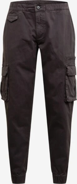 Redefined Rebel Cargobroeken Tapered Cargobroek Josiah Heren Zwart