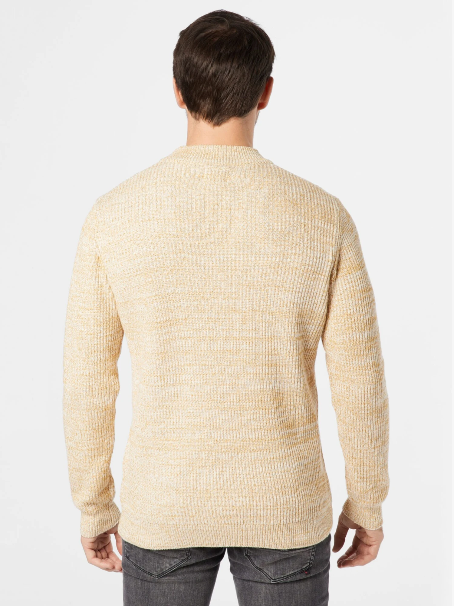 Redefined Rebel Coltruien Trui Kevin Heren Mosterd / Honing - Afbeelding 4