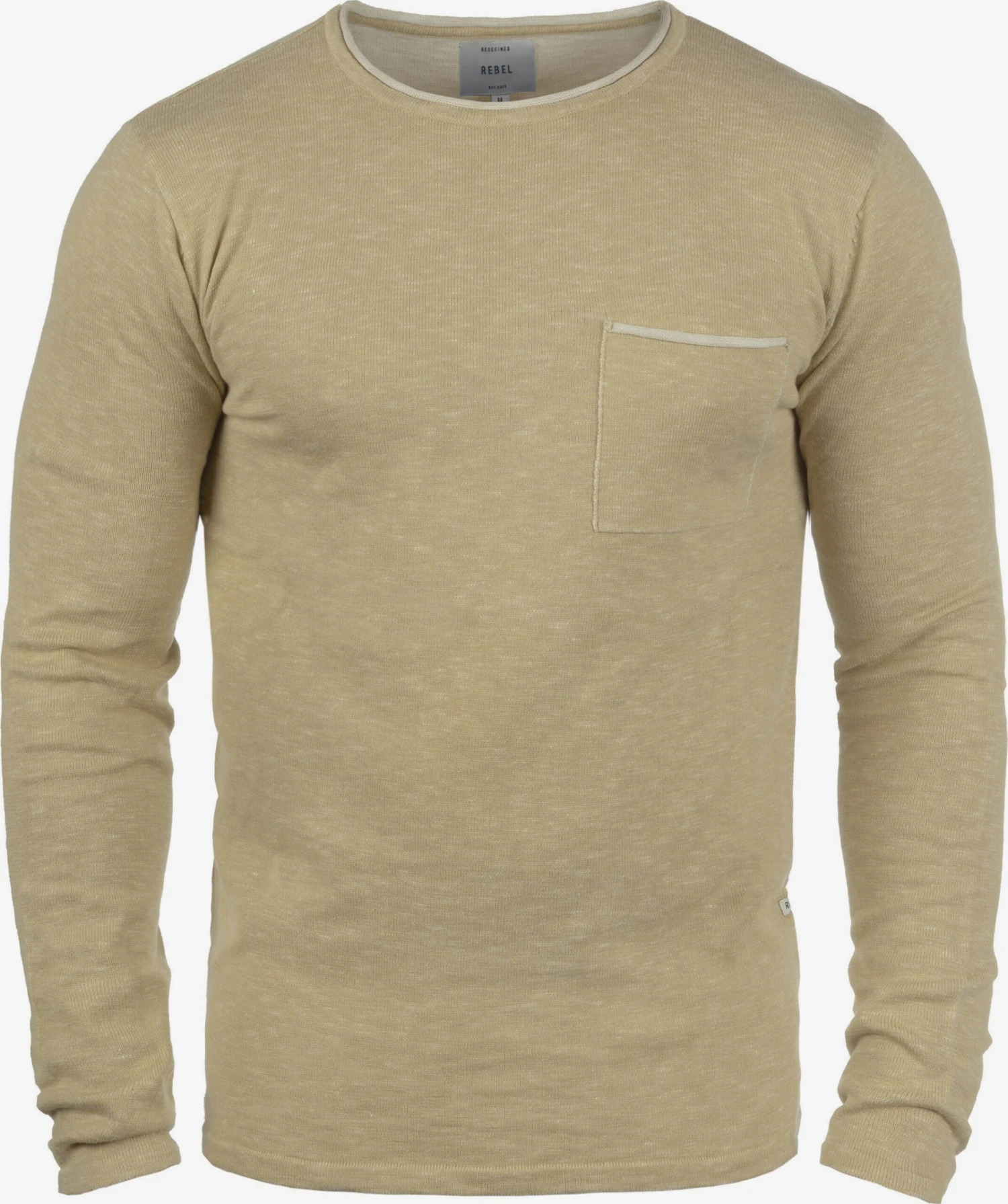 Redefined Rebel Crewneck Truien Trui Maverick Heren Beige