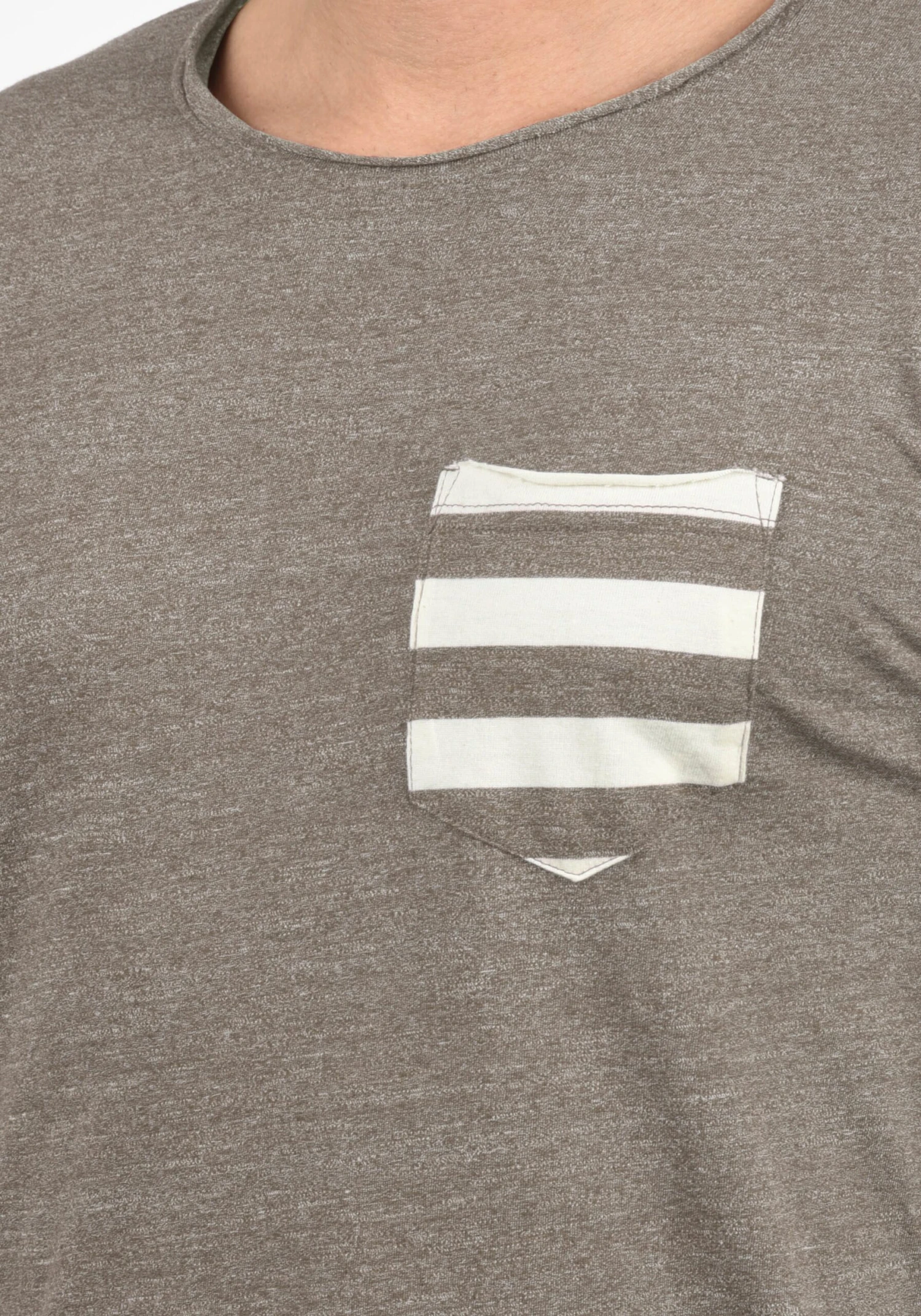 Redefined Rebel T-shirts Shirt Maxton Heren Bruin - Afbeelding 4