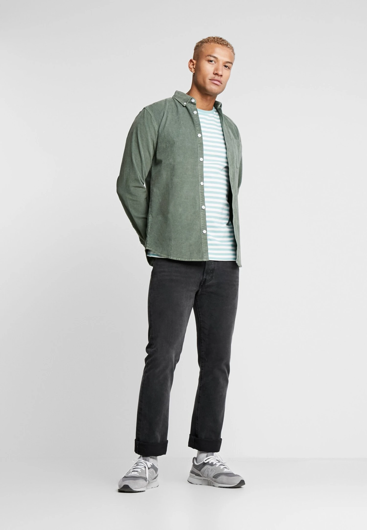 Redefined Rebel Rrpark- Overhemd - Duck Green - Afbeelding 2