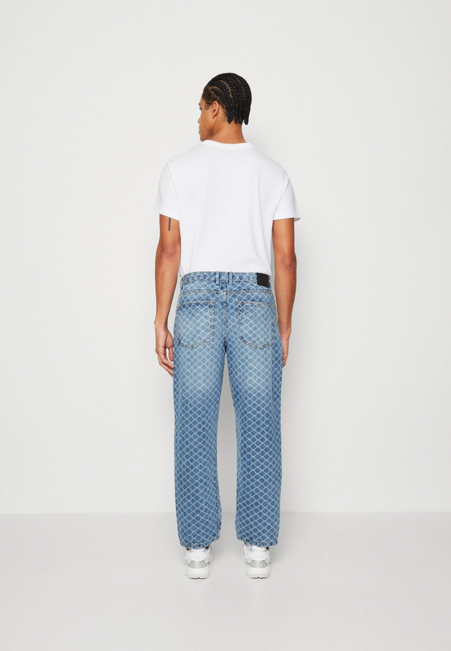 Redefined Rebel Tokyo Print - Relaxed Fit Jeans - Light Blue - Afbeelding 3