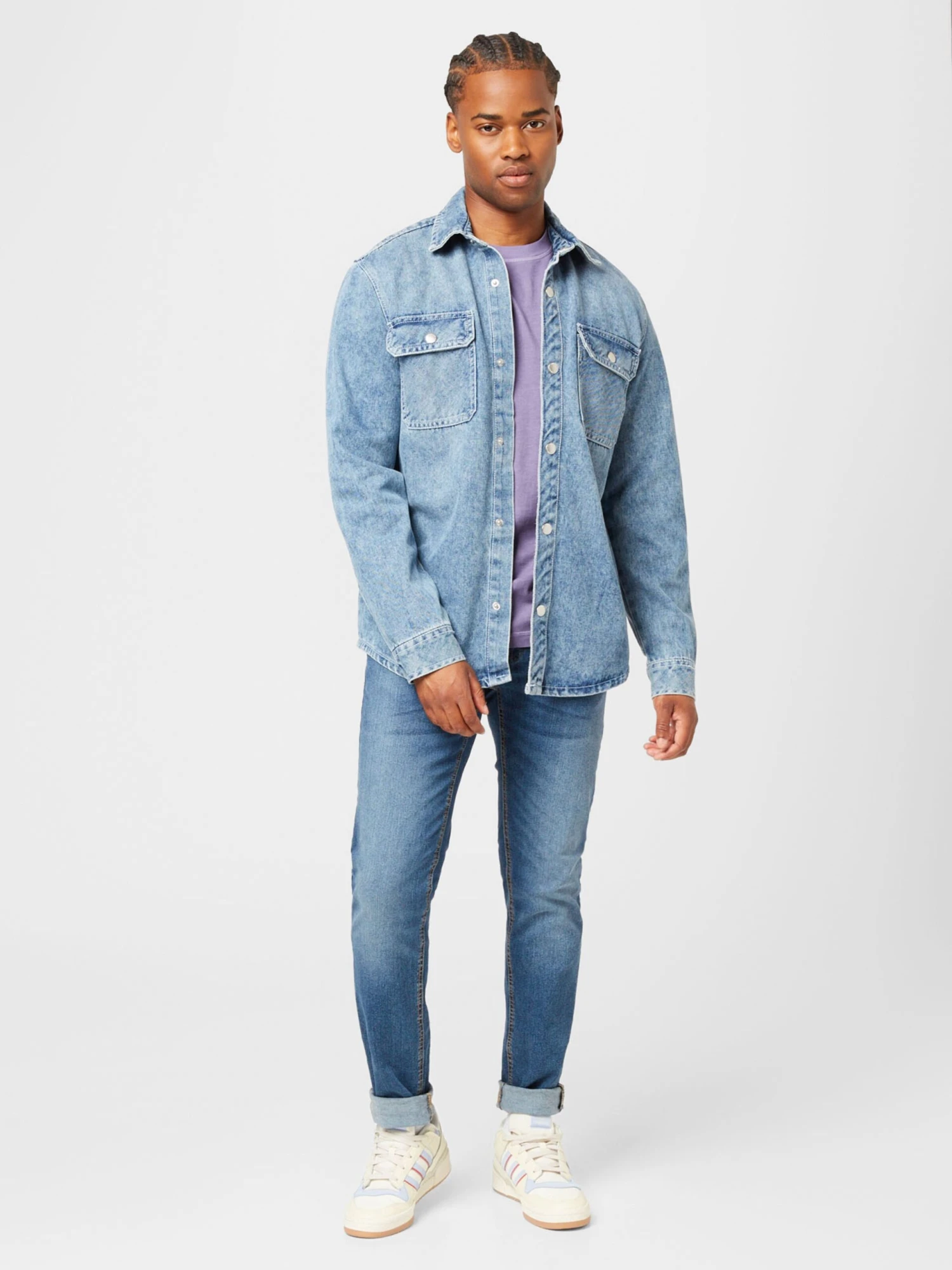 Redefined Rebel Spijkerjassen Tussenjas Joac Heren Blauw - Afbeelding 5