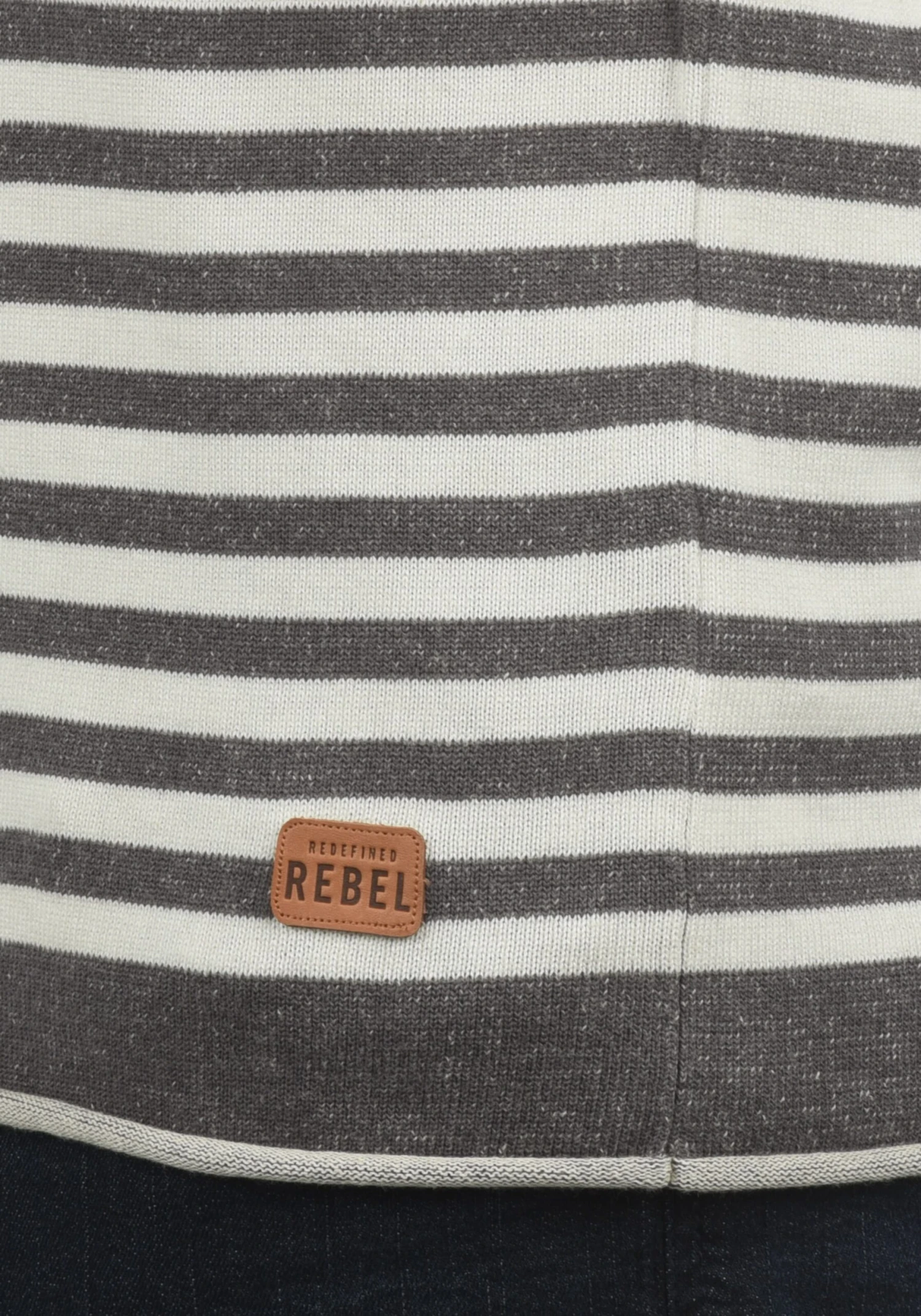 Redefined Rebel Crewneck Truien Trui Mannix Heren Grijs - Afbeelding 5