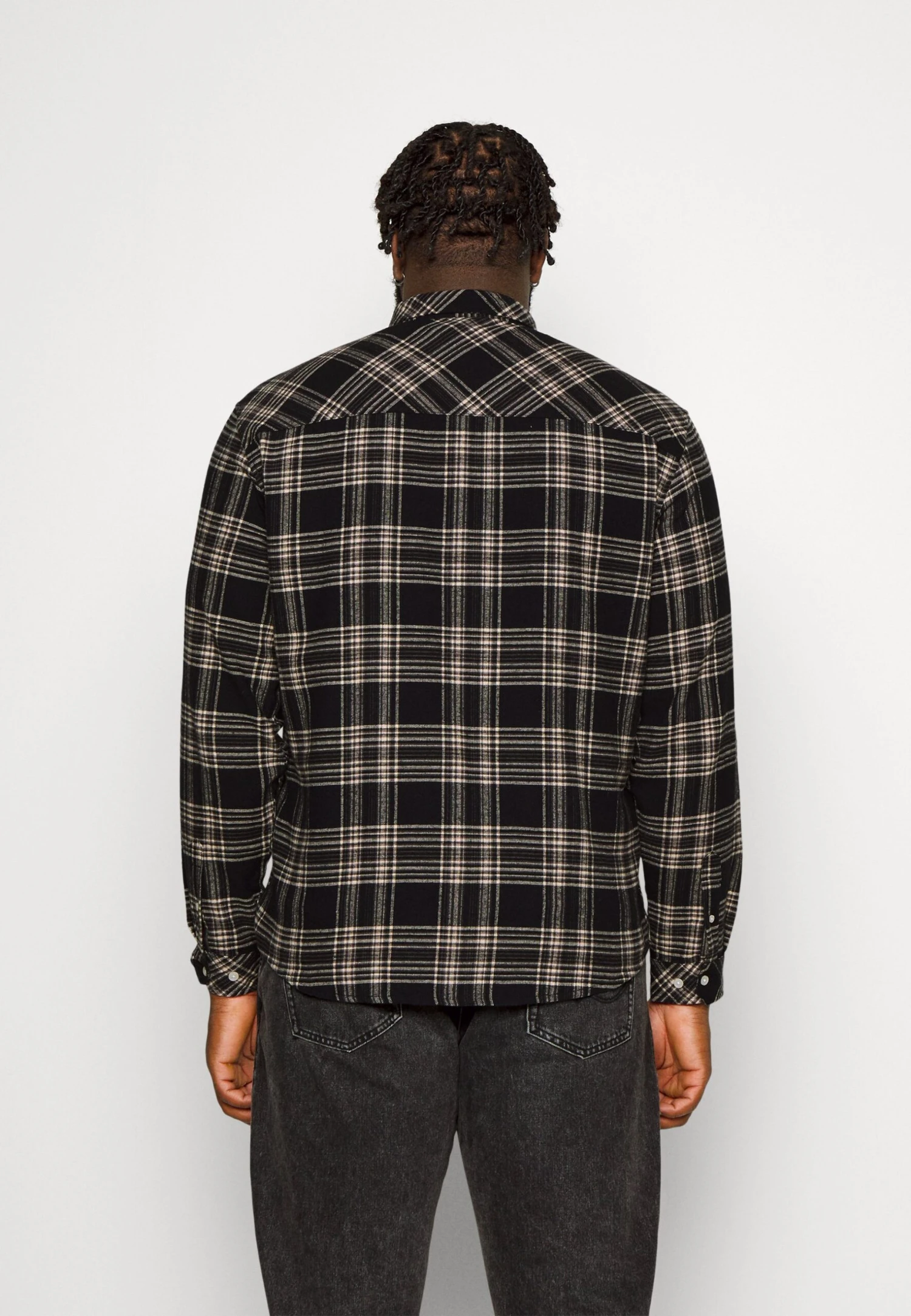 Redefined Rebel Houston Plus - Overhemd - Dark Grey - Afbeelding 3