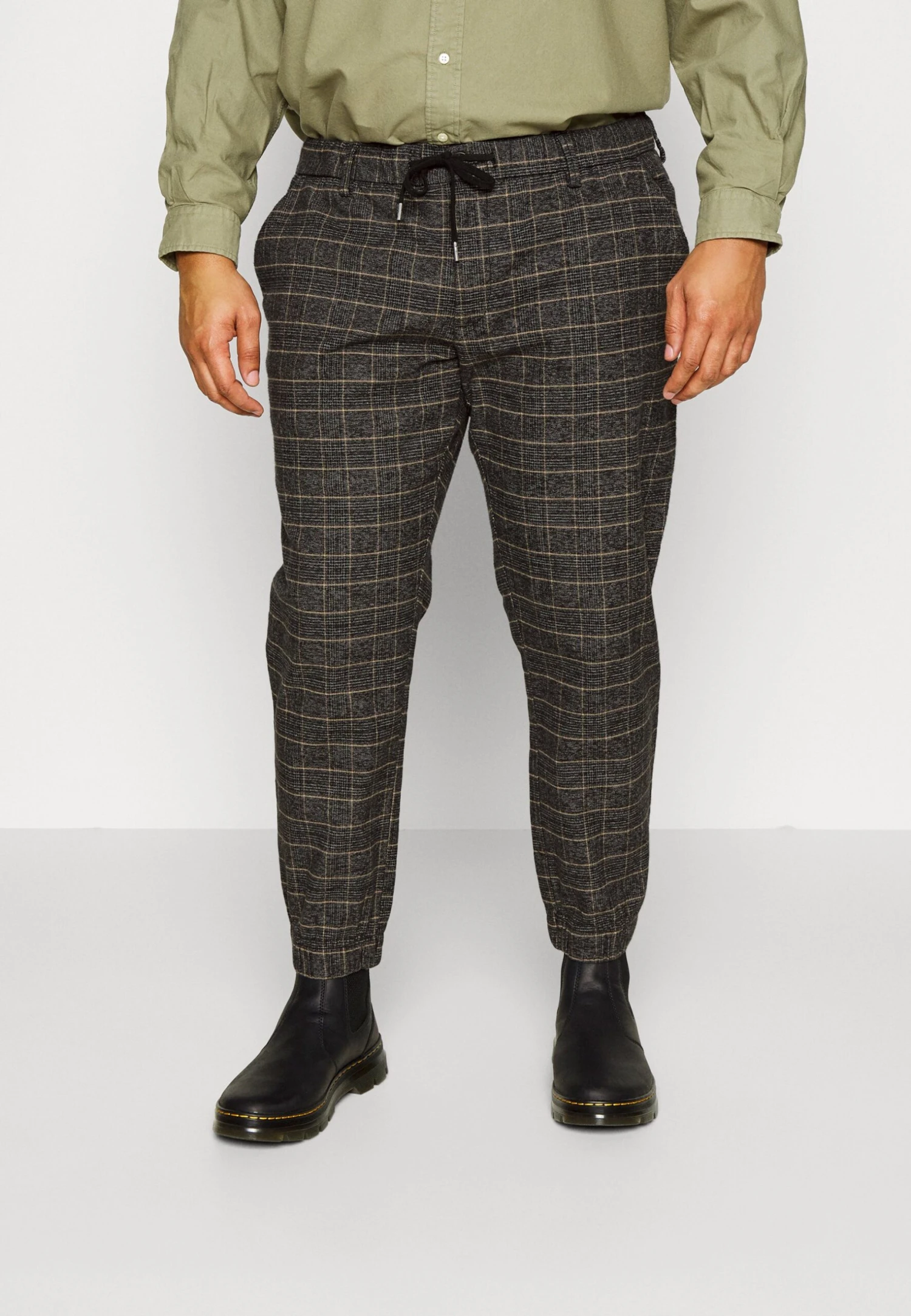Redefined Rebel Romeo Pants- Broek - Black Check