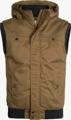 Redefined Rebel Bodywarmers Bodywarmer Mario Heren Donkerbeige