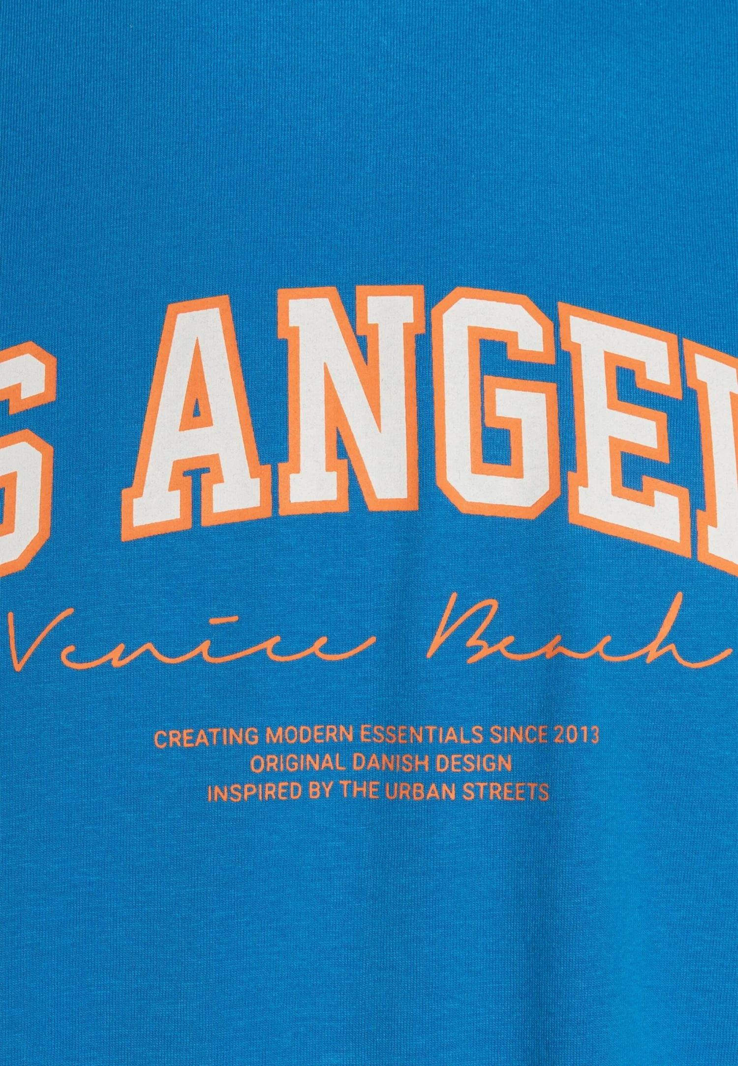 Redefined Rebel Rrsago Tee - T-Shirt Print - Blue Aster - Afbeelding 5